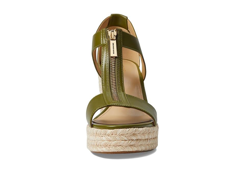 Michael kors wedges olive sale