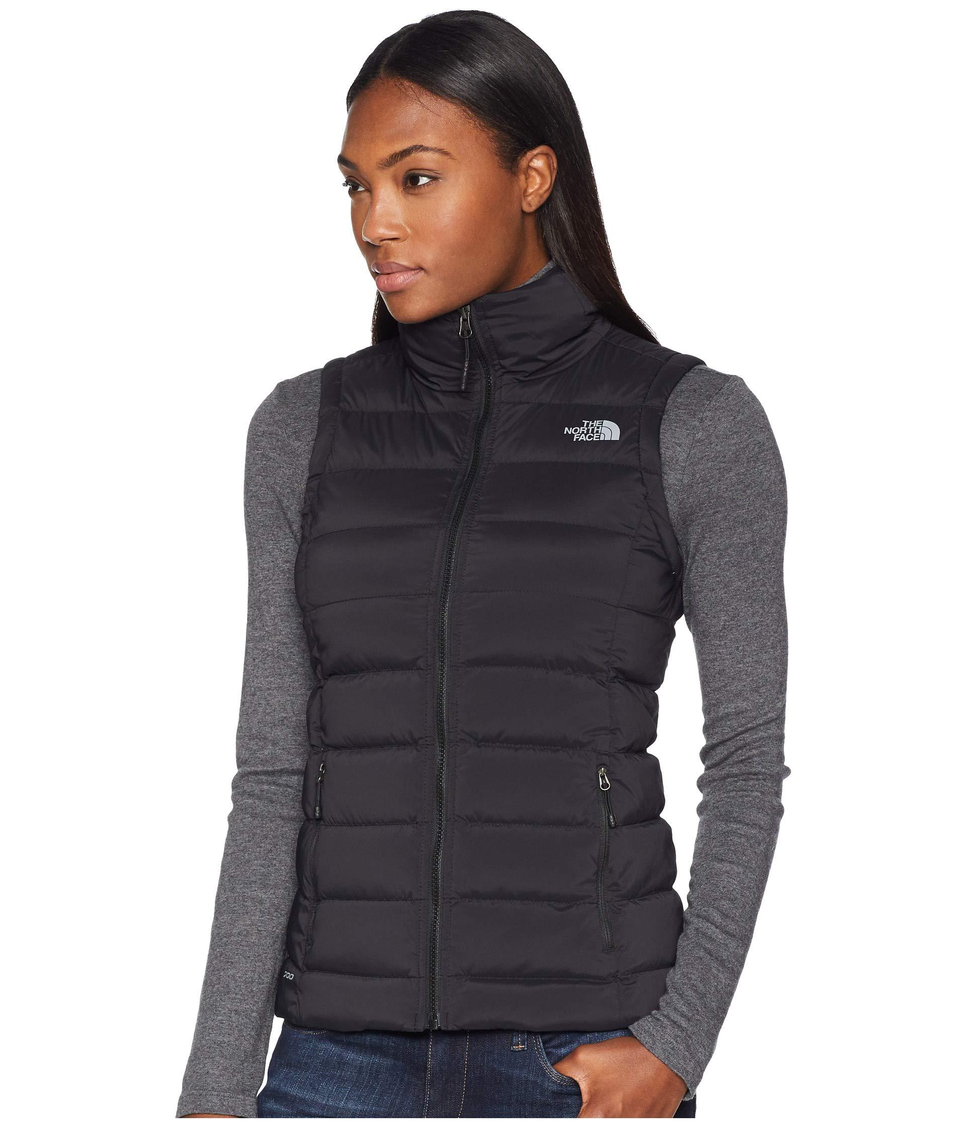 the north face women's stretch down vest