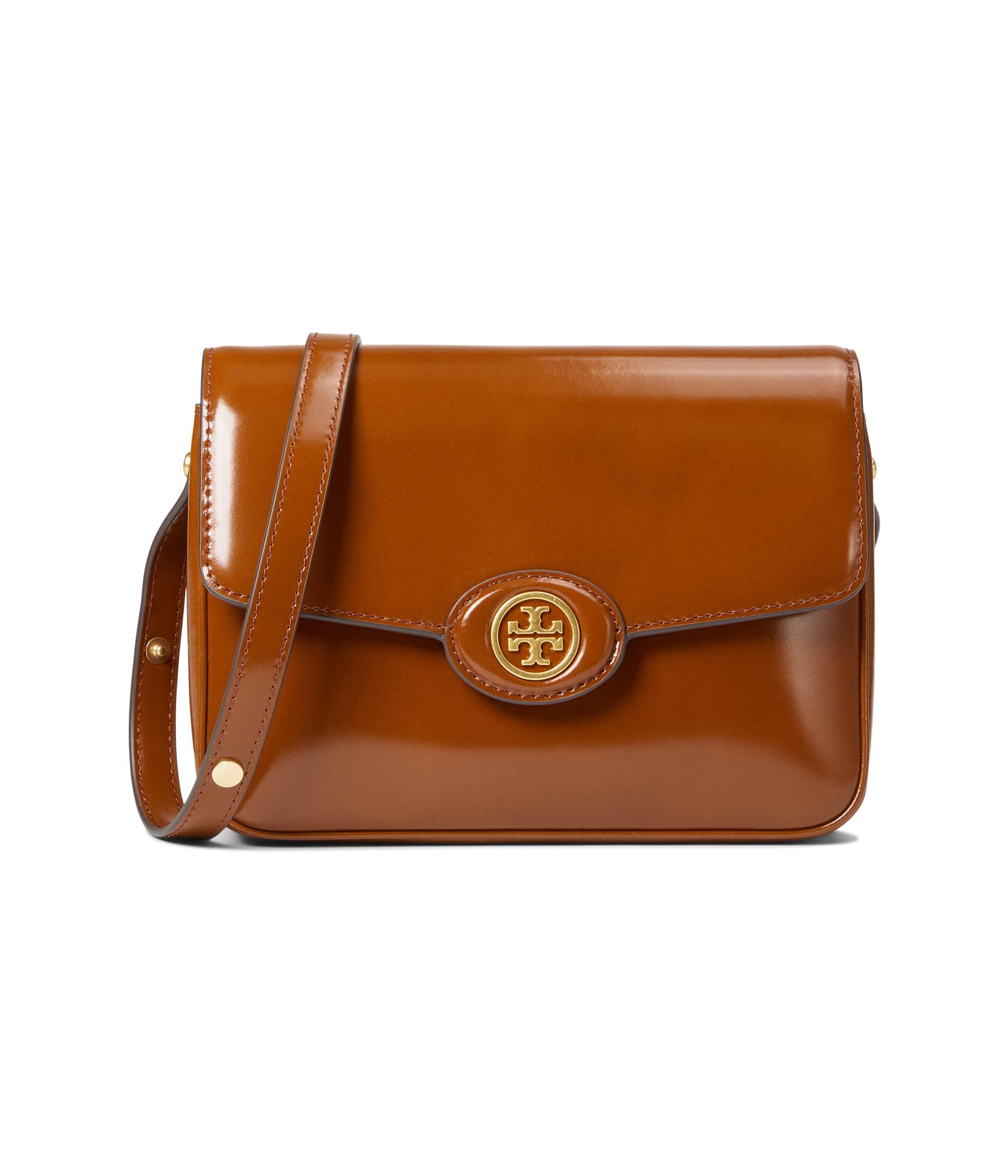 Tory Burch Handbag Robinson Spazzolato Leather Shoulder Bag (J926