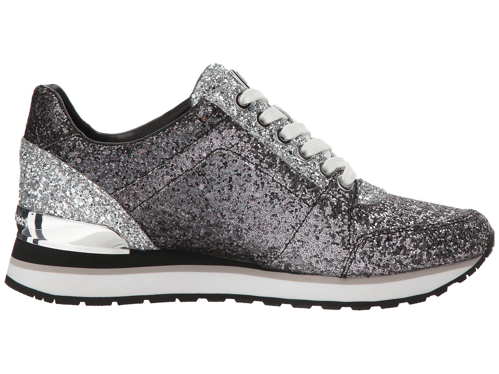 michael kors billie glitter trainers