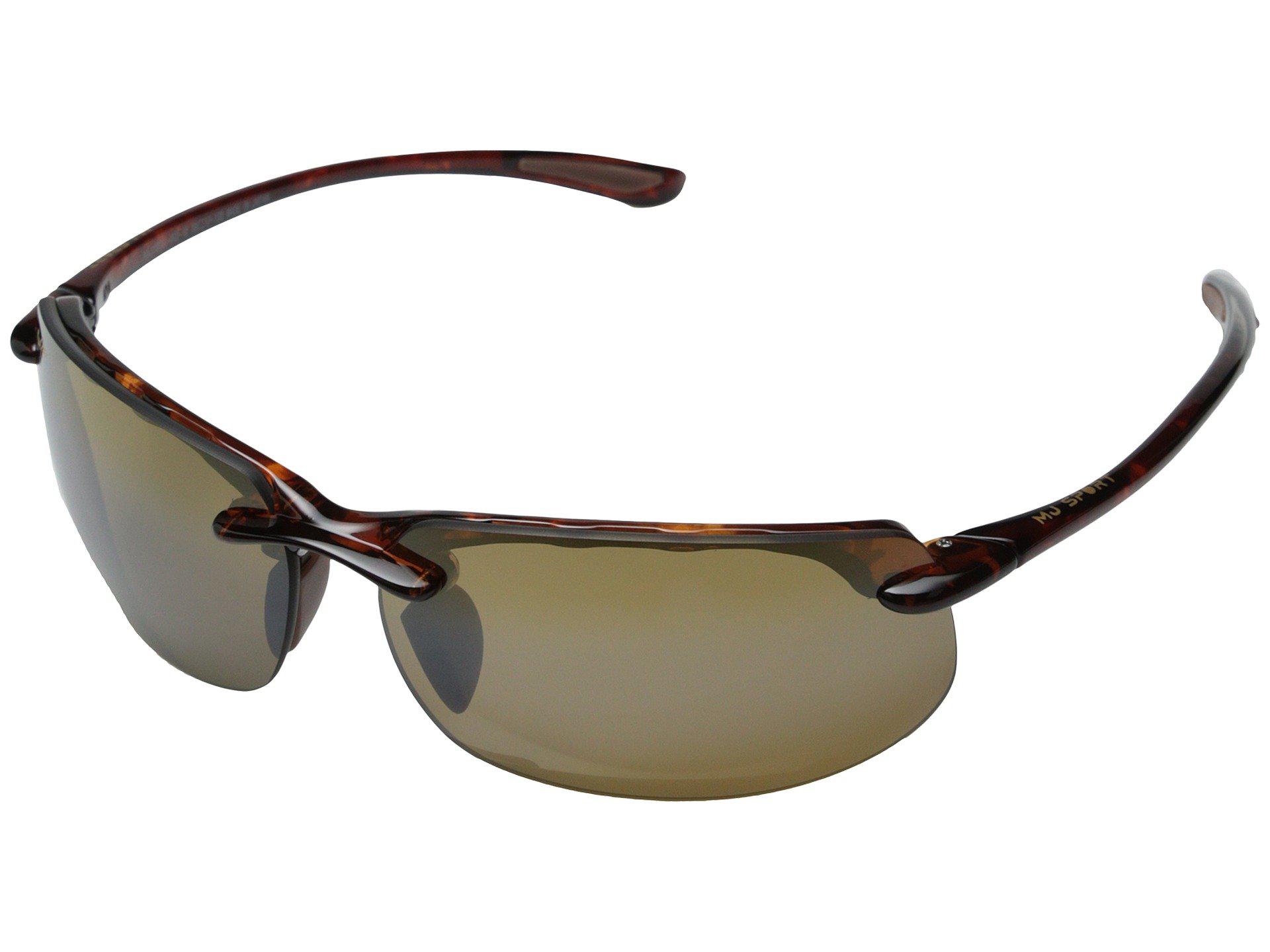 Lyst - Maui Jim Banyans (tortoise/hcl Bronze Lens) Sport Sunglasses in ...