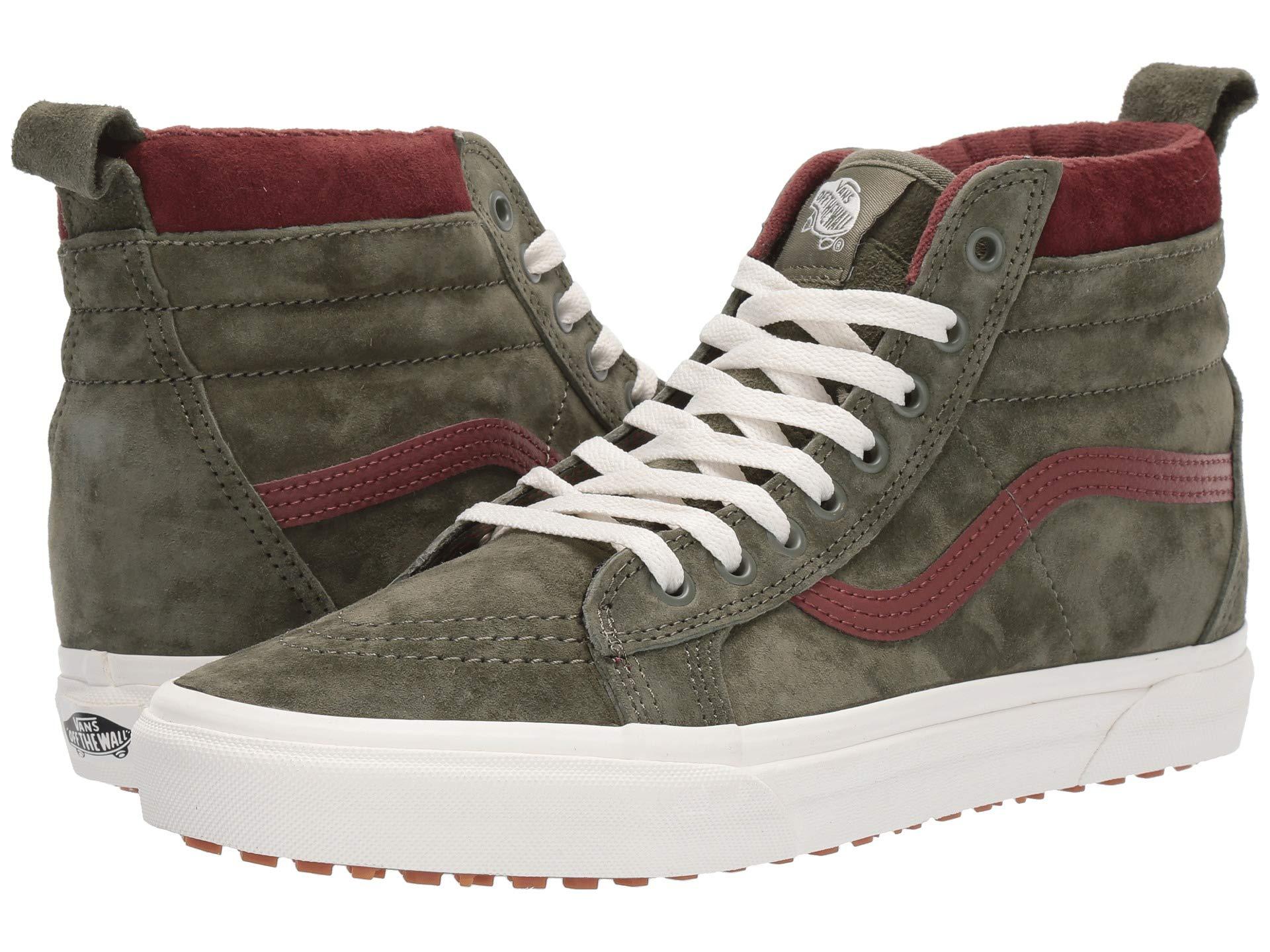 vans sk8 hi boa mte 2 in military covert green