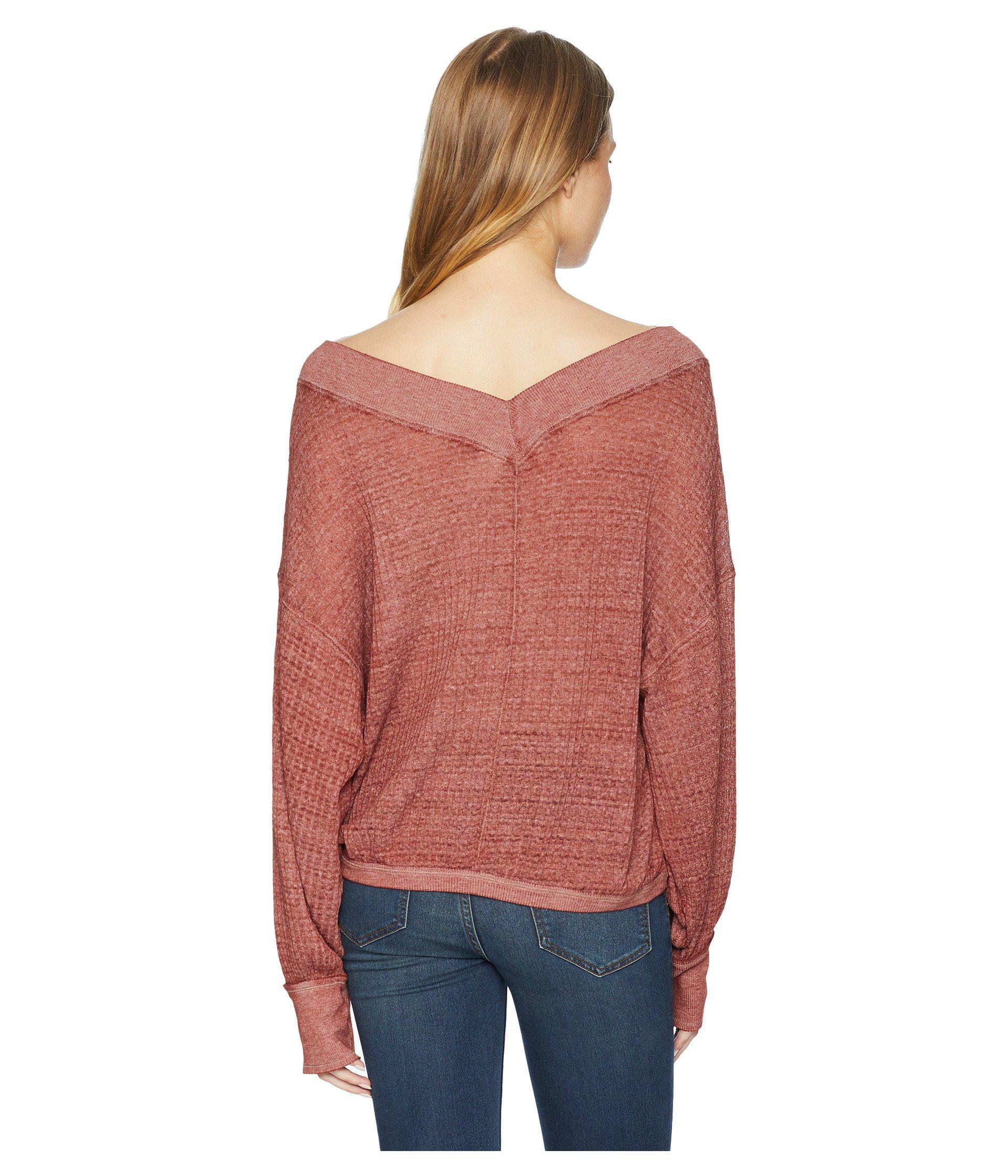 southside thermal pullover top