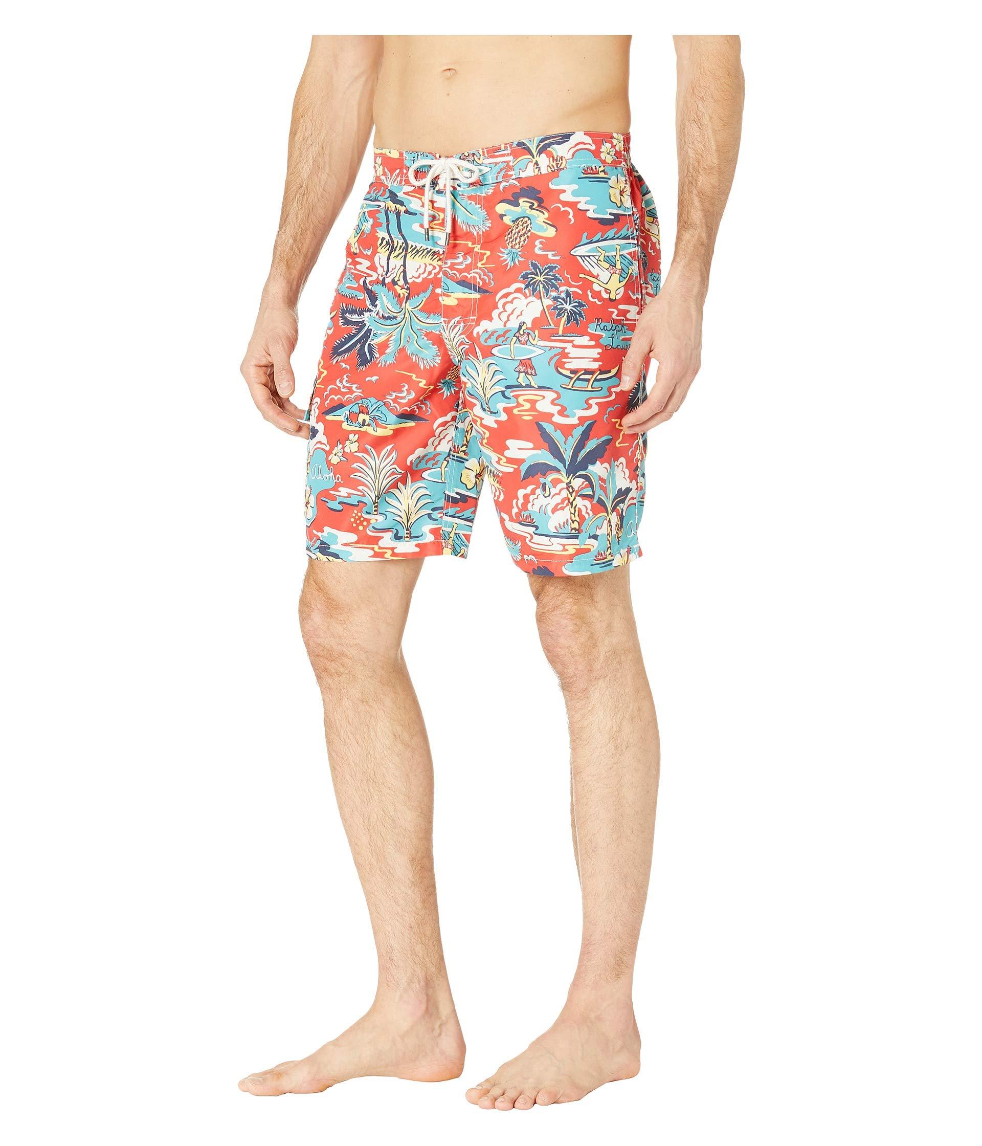 Polo Ralph Lauren Synthetic Aloha Island Kailua Swim Trunks for Men - Lyst