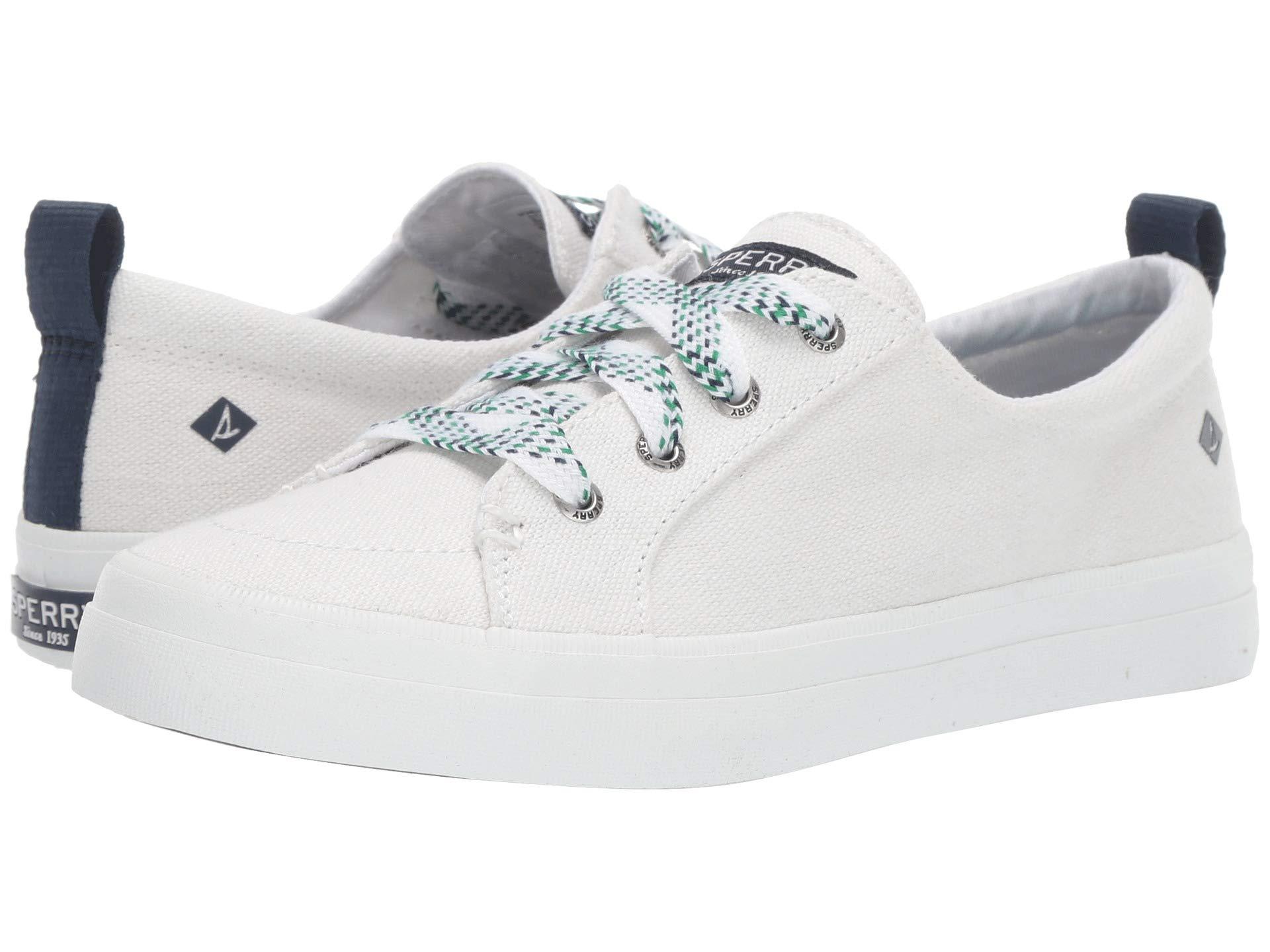 sperry crest vibe sneaker white
