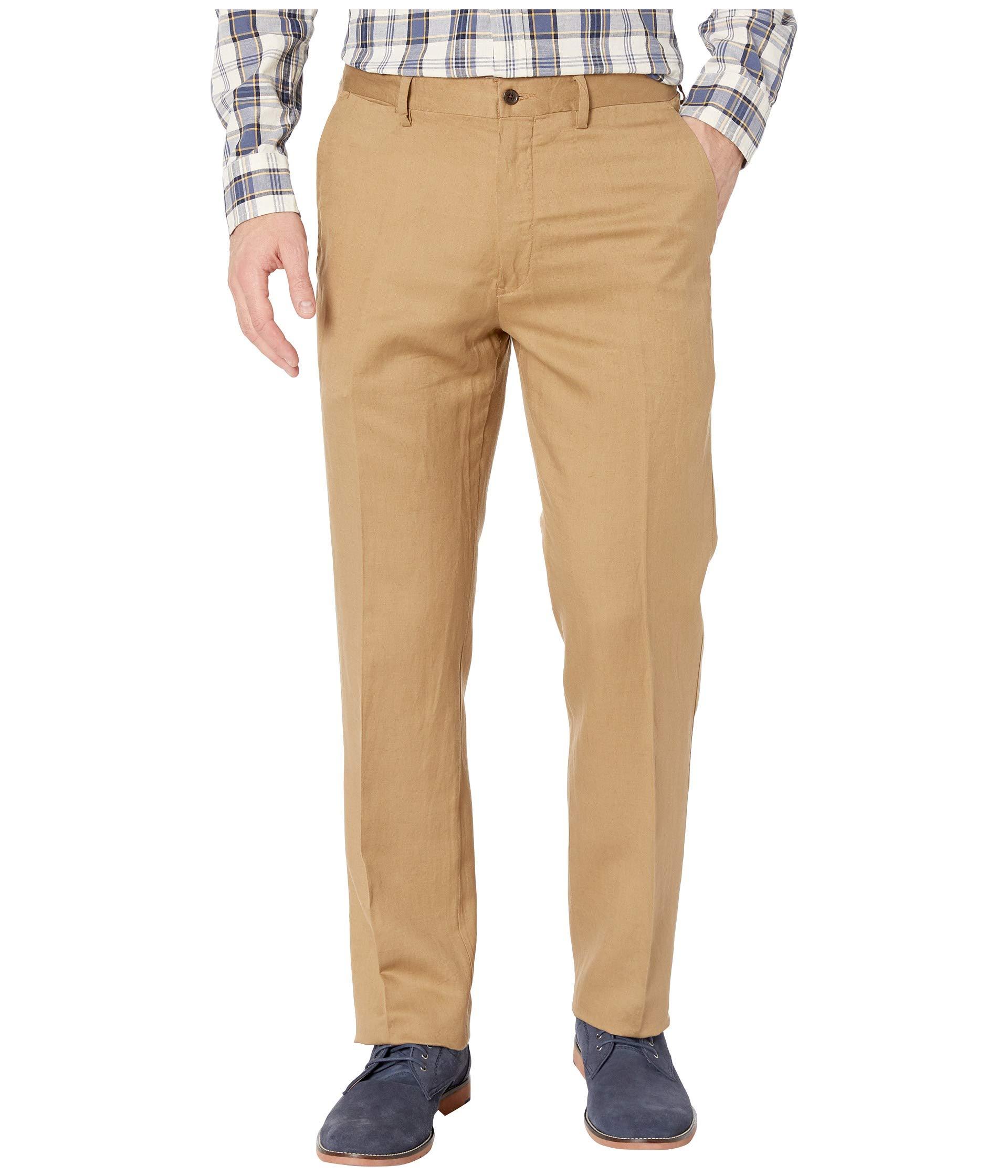 Polo Ralph Lauren Linen Lyocell Blend Newport Flat Classic Fit Pants in ...