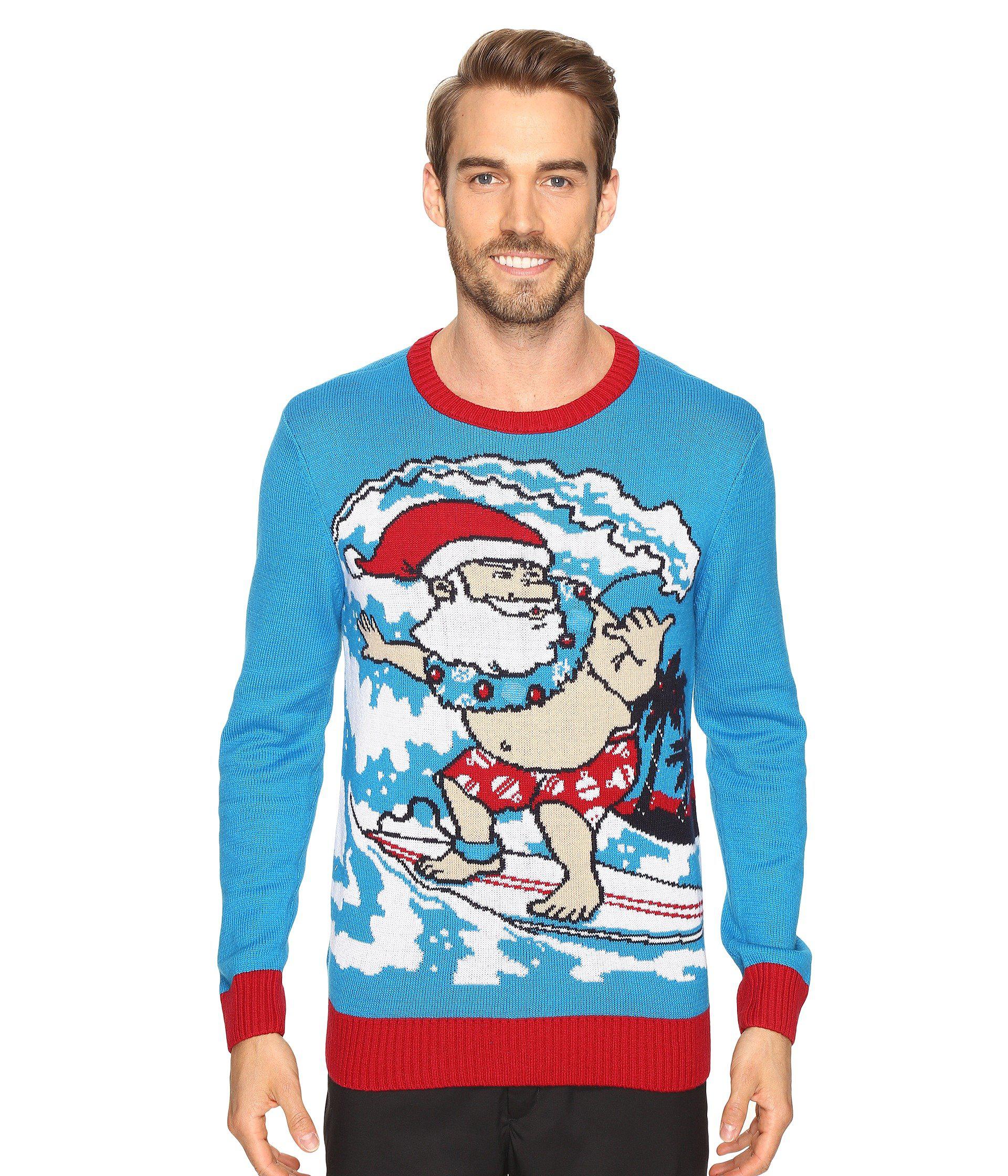 Surfing Christmas Jumper on Sale, 60 