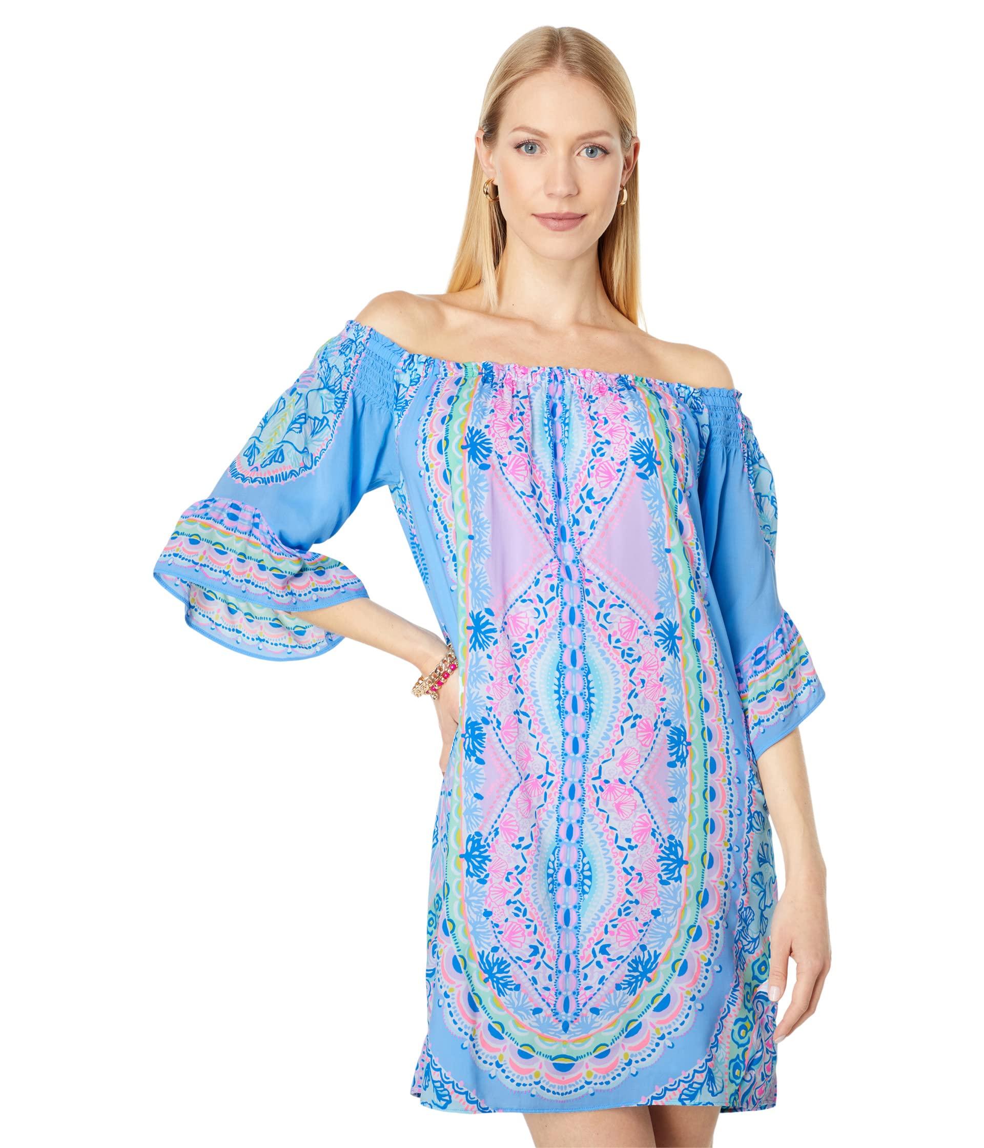 Lilly Pulitzer Fawna Dress in Blue | Lyst