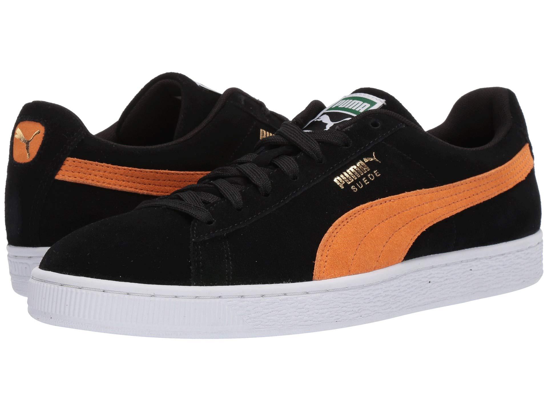 black and brown puma shoes
