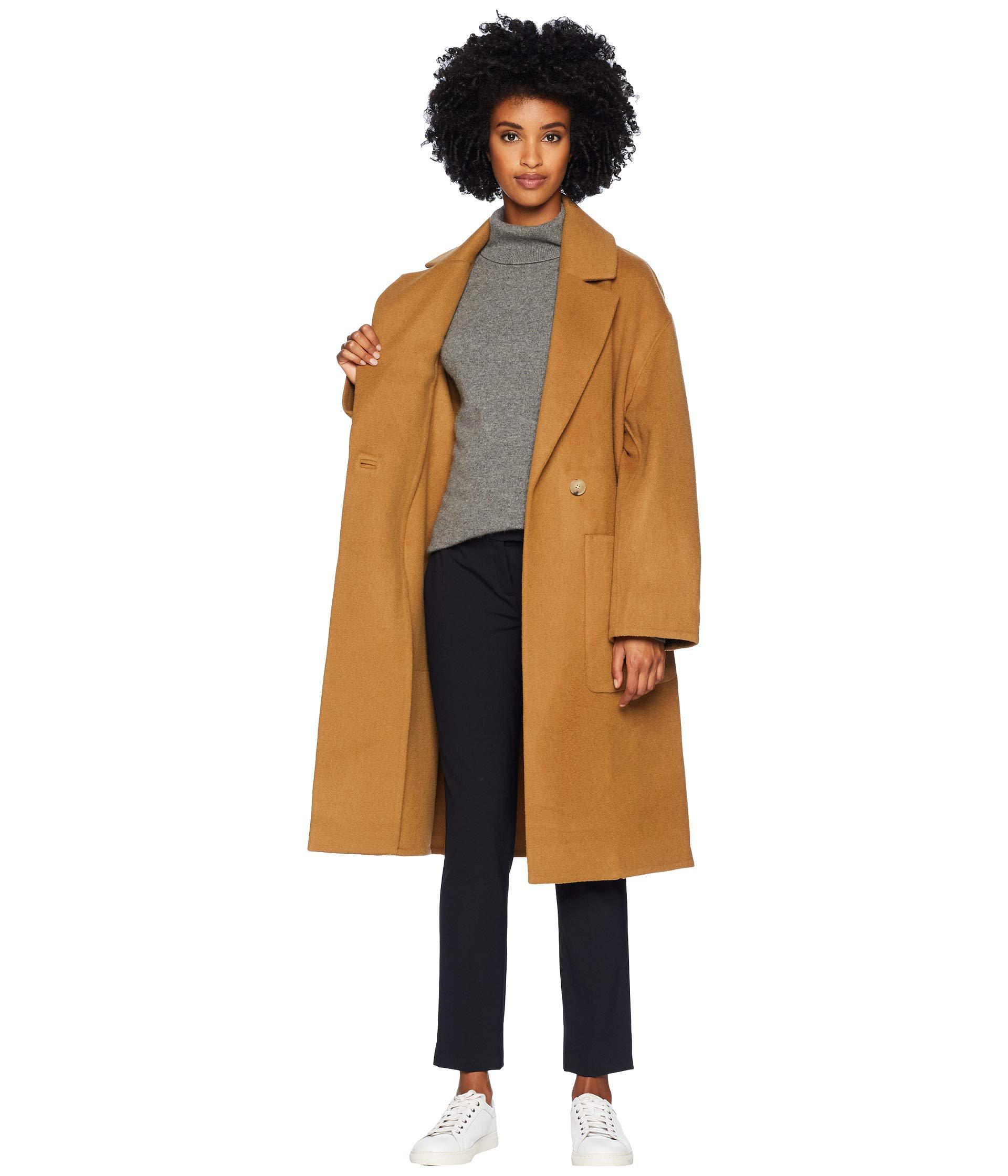 womens camel car coat