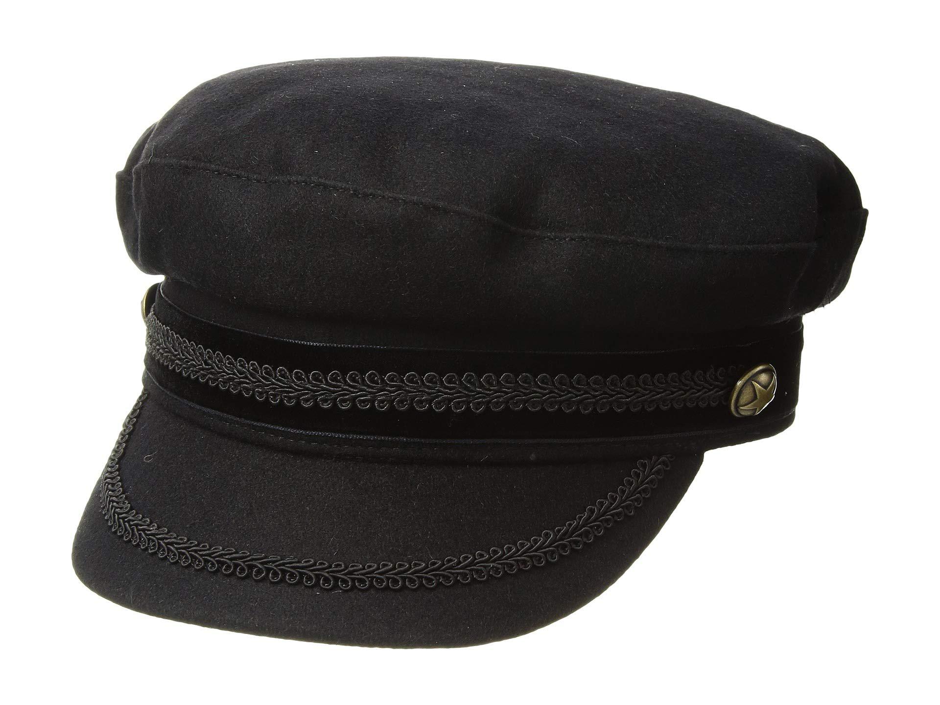 Lauren by Ralph Lauren Felt Greek Fishermans Hat (black) Caps - Lyst