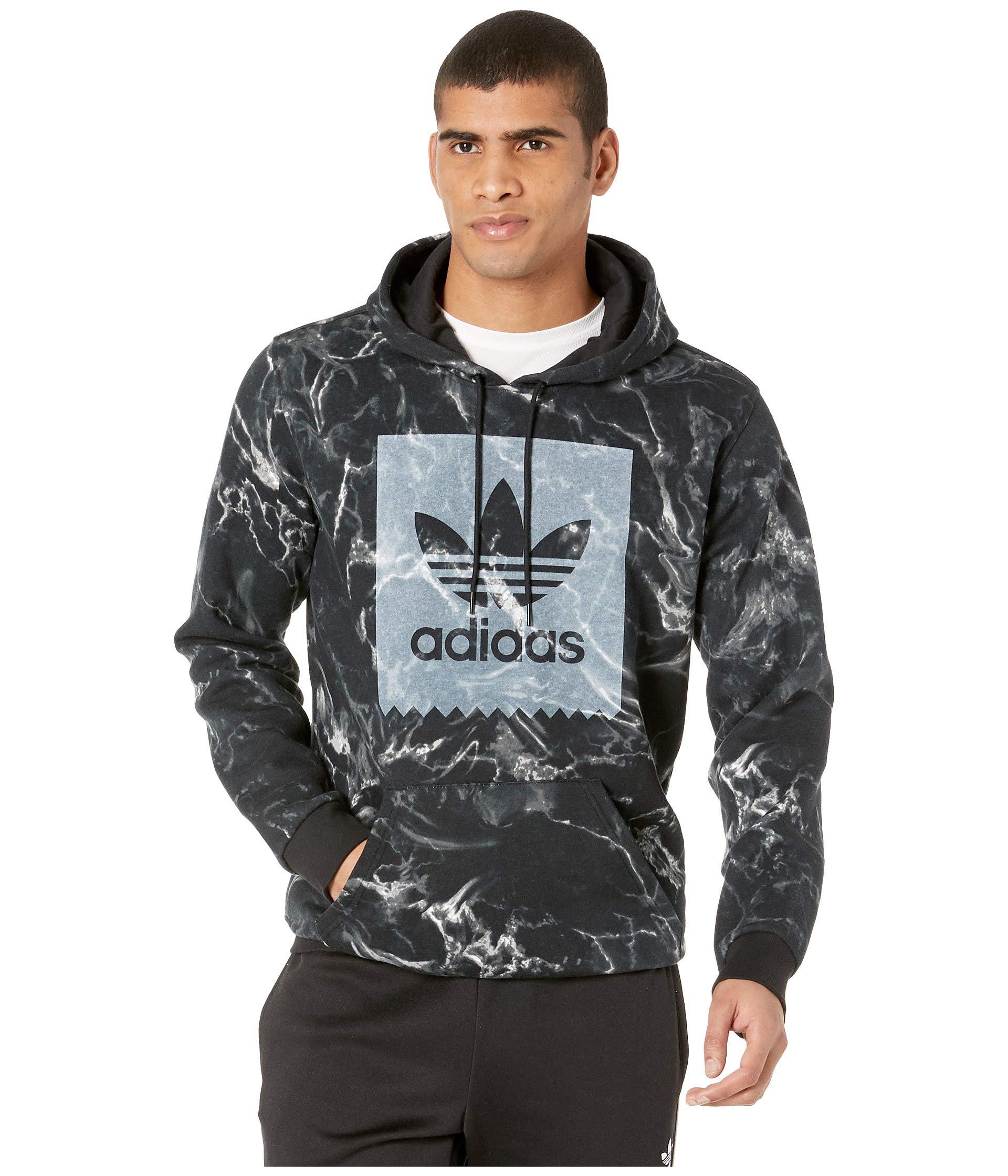 adidas marble print hoodie