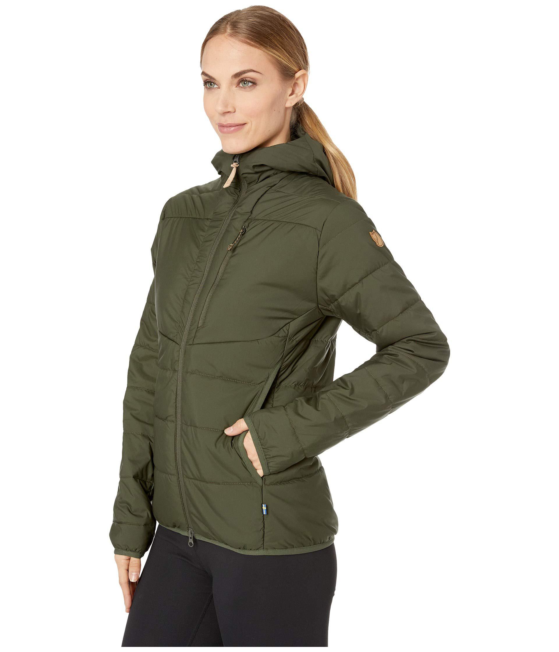 fjallraven keb padded insulated hoodie