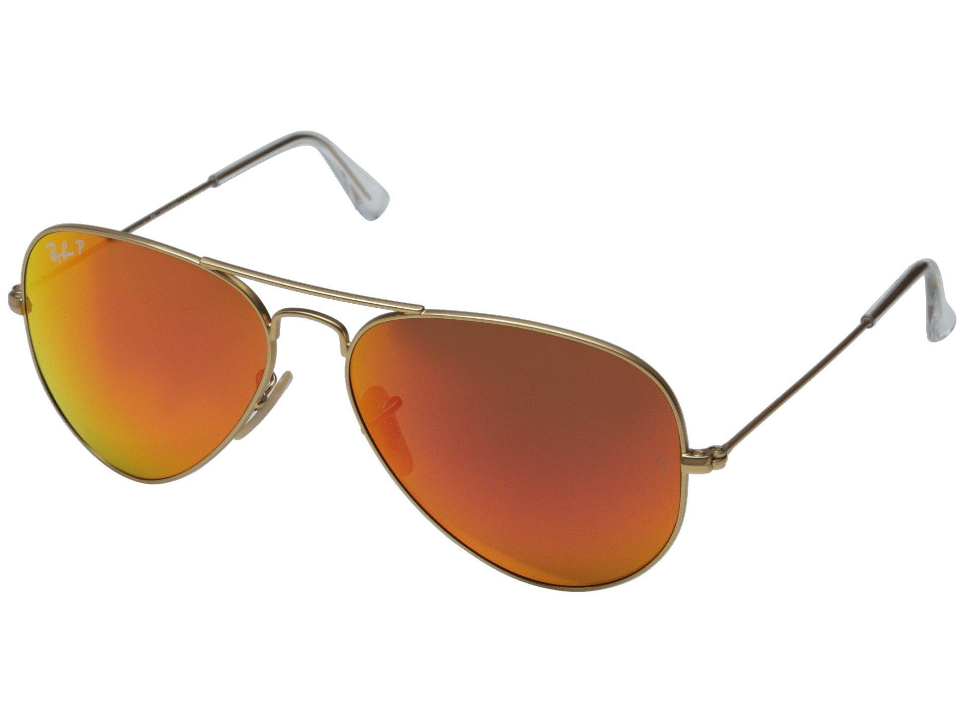 Ray Ban Rb3025 Aviator Polarized Flash Lenses 58mm Matte Gold Blue Mirror Polar Polarized Fashion Sunglasses In Gray Lyst Ray Ban Rb3025 Aviator Polarized Flash Lenses 58mm Matte Gold Blue Mirror Polar Polarized Fashion Sunglasses In Gray Lyst