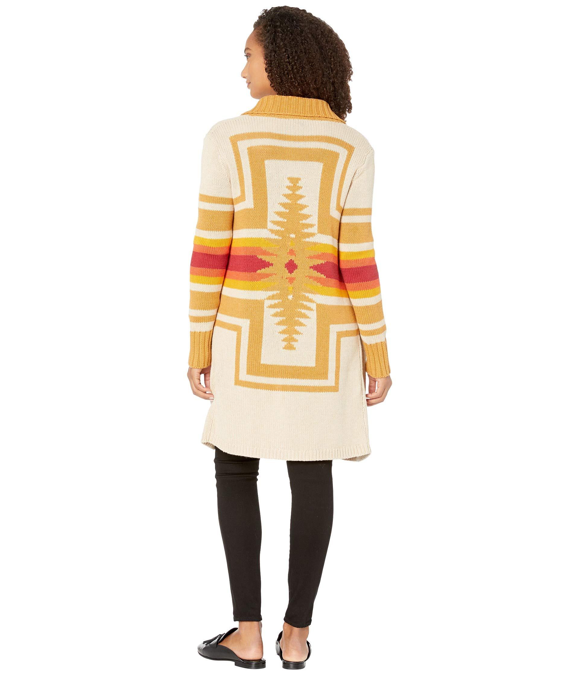 pendleton harding open cardigan