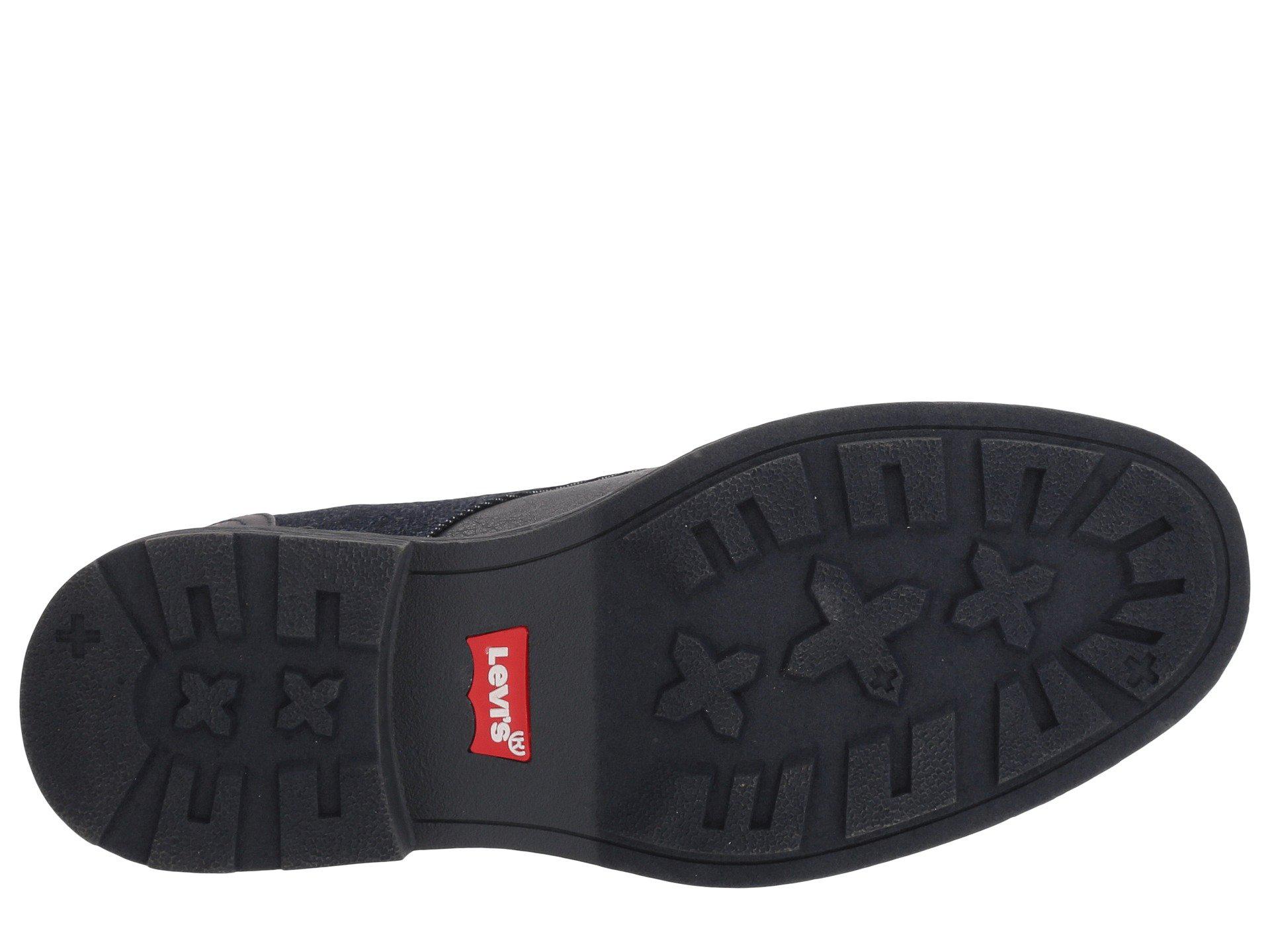 levis blue jean shoes