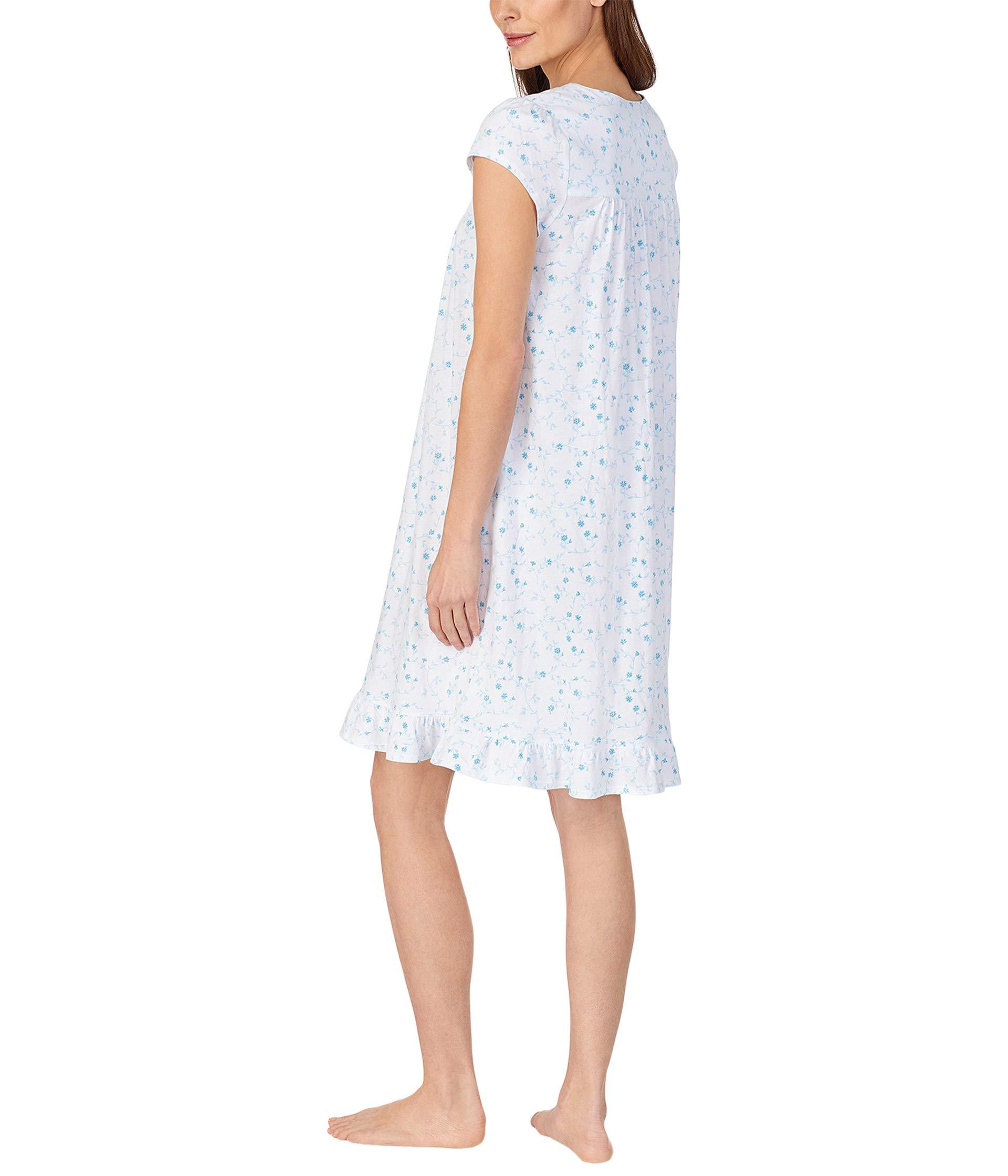 cap sleeve night gown