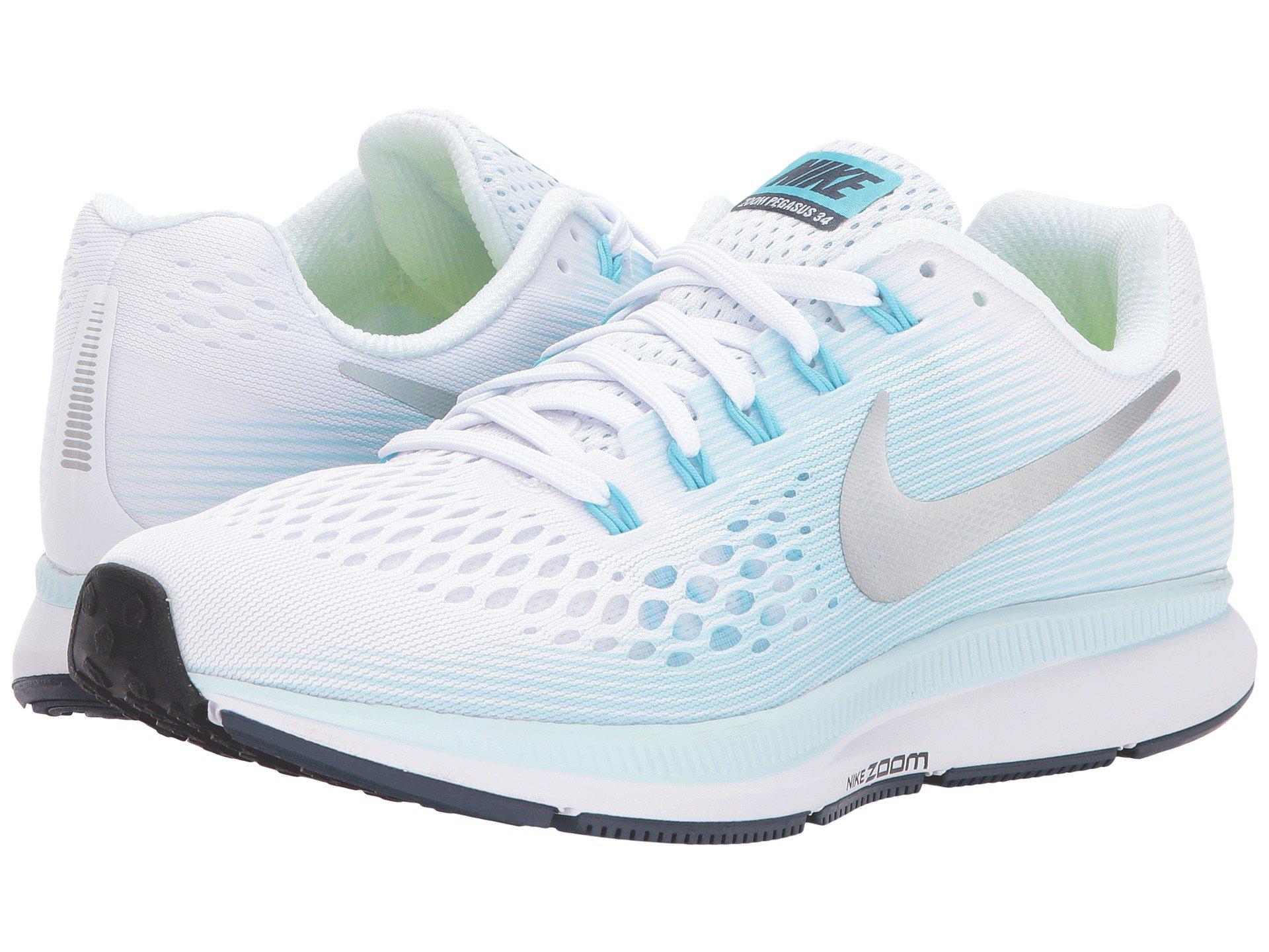 nike air zoom pegasus 34 womens white