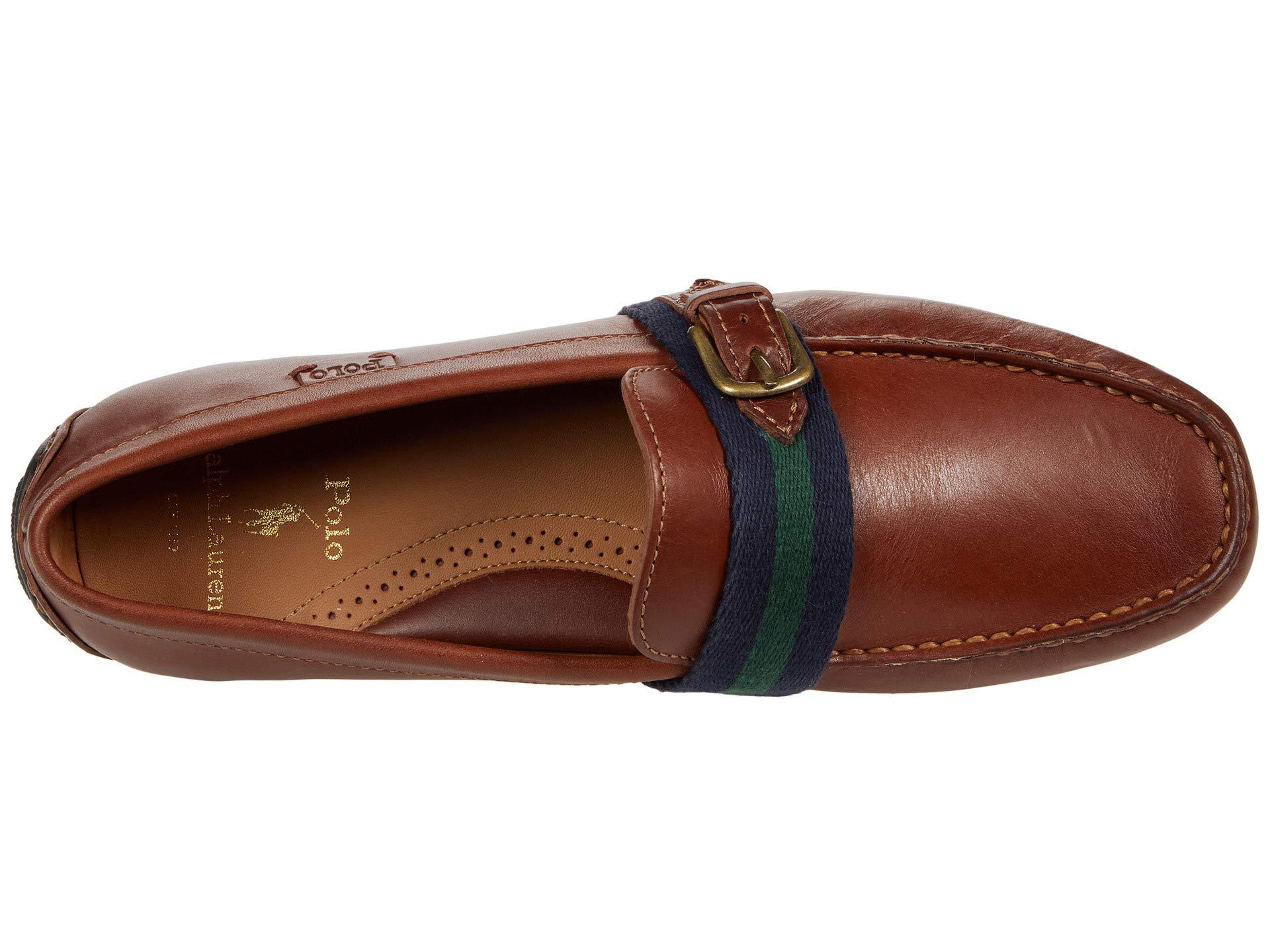 Polo Ralph Lauren Riali Loafer in Brown for Men | Lyst