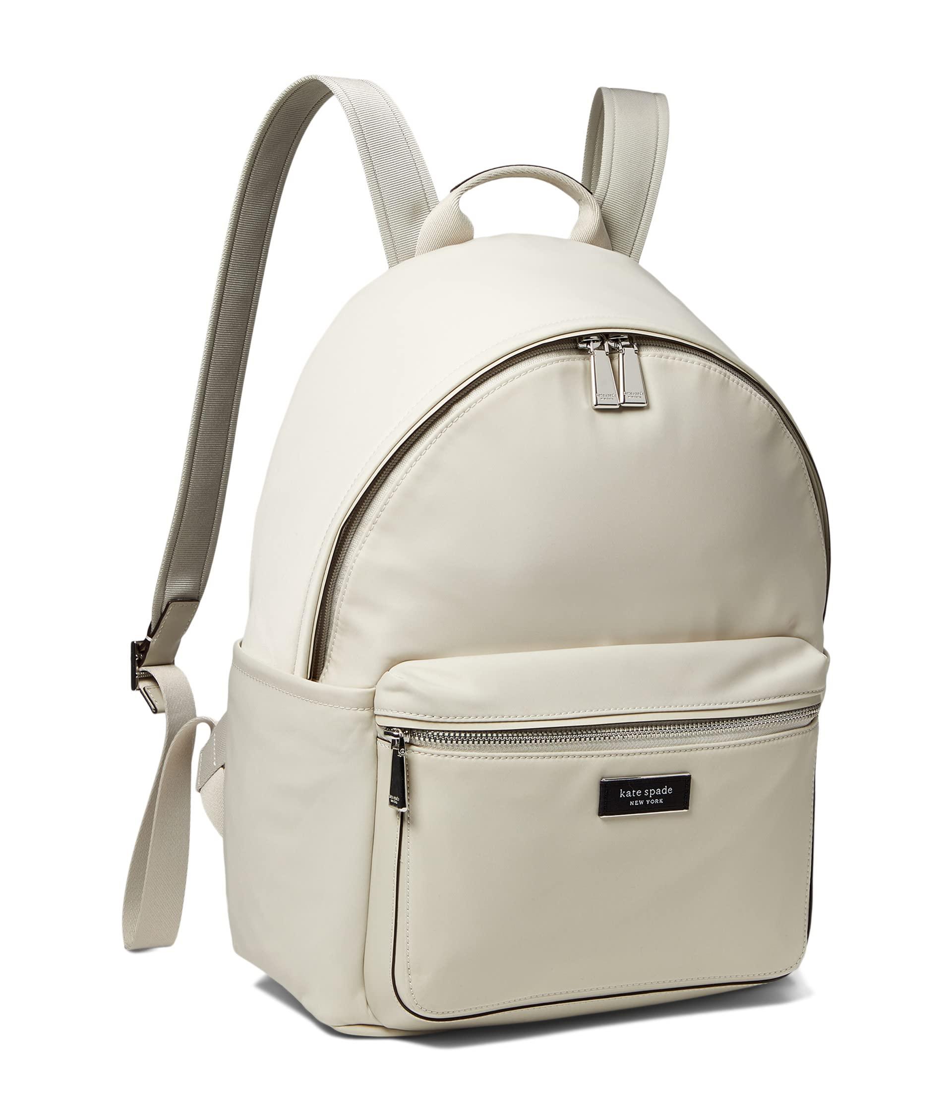 Kate Spade Sam Icon Nylon Medium Backpack in Natural Lyst