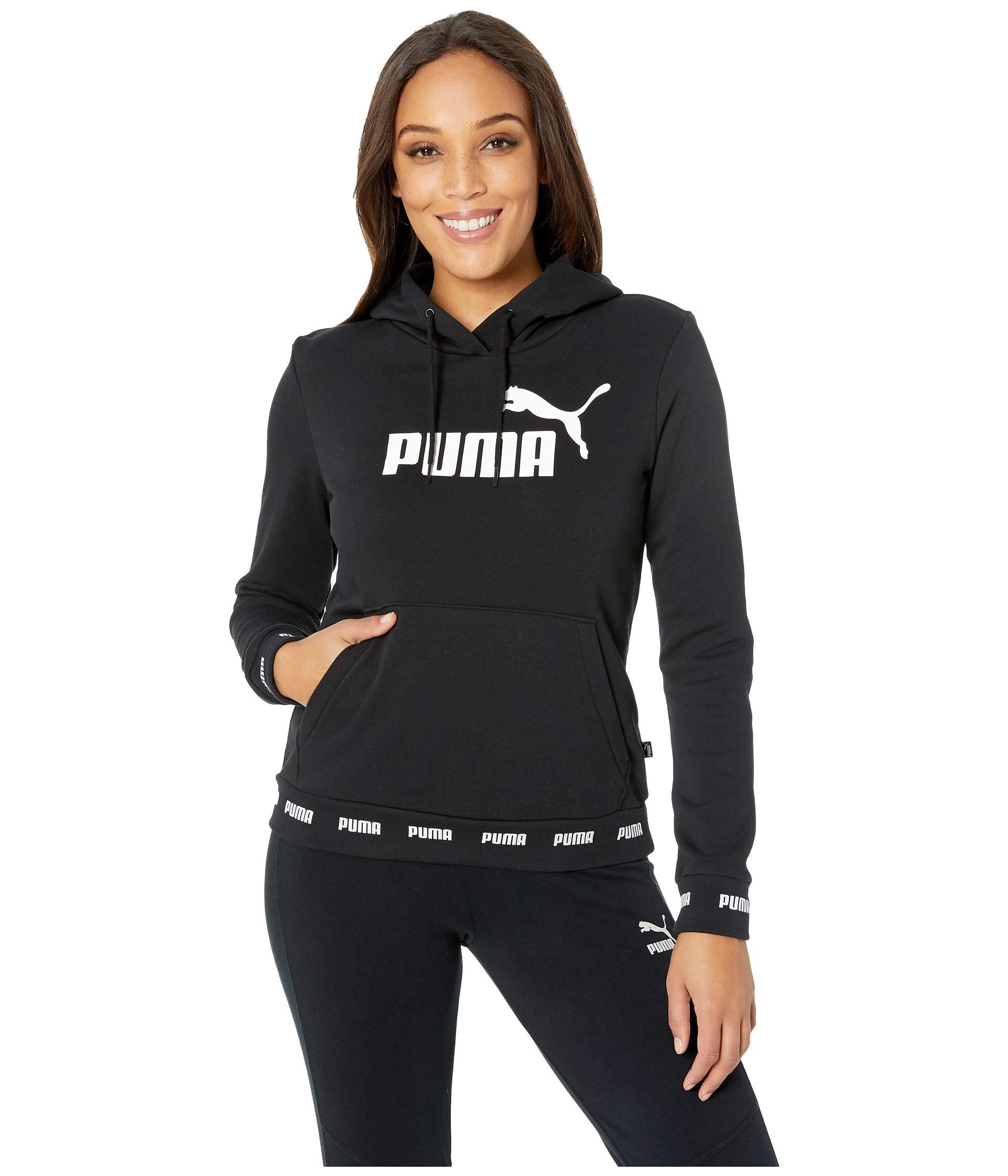 Lyst - PUMA Amplified Hoodie (sweet Lavender) Women's Clothing in Black ...