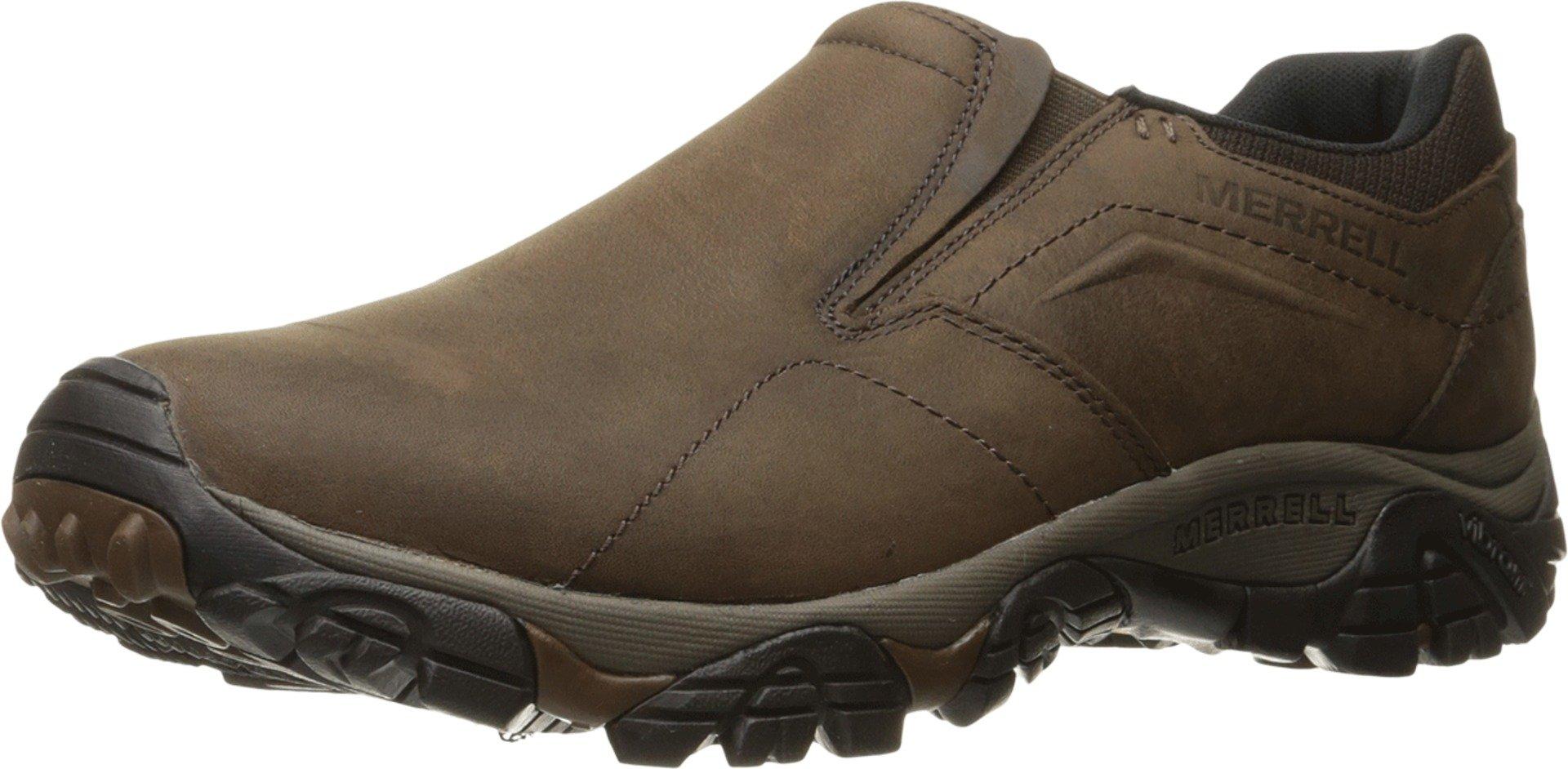 Merrell Leather Moab Adventure Moc in Brown for Men - Lyst