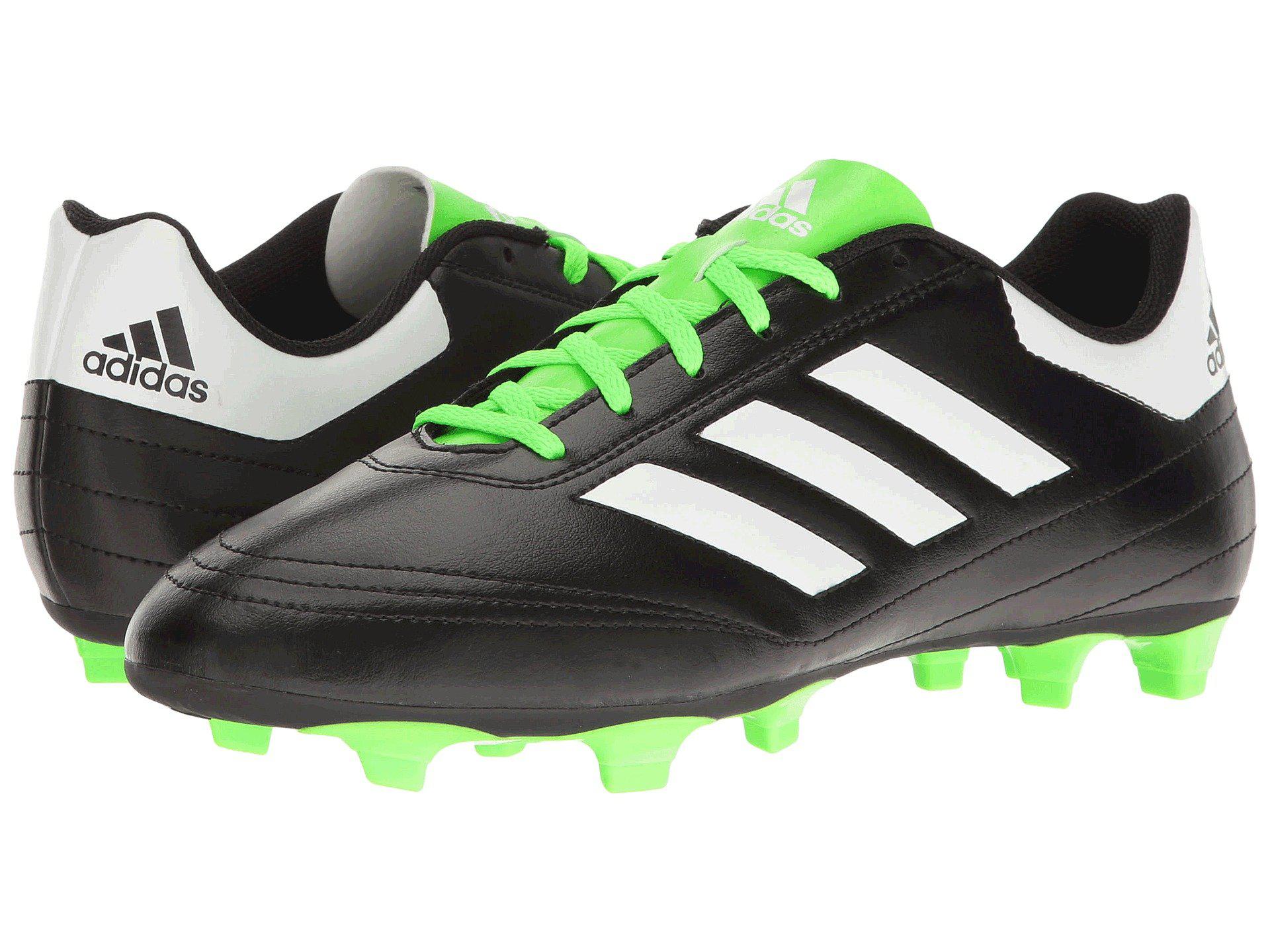 Adidas Synthetic Performance Goletto Vi Fg Soccer Shoe In Green