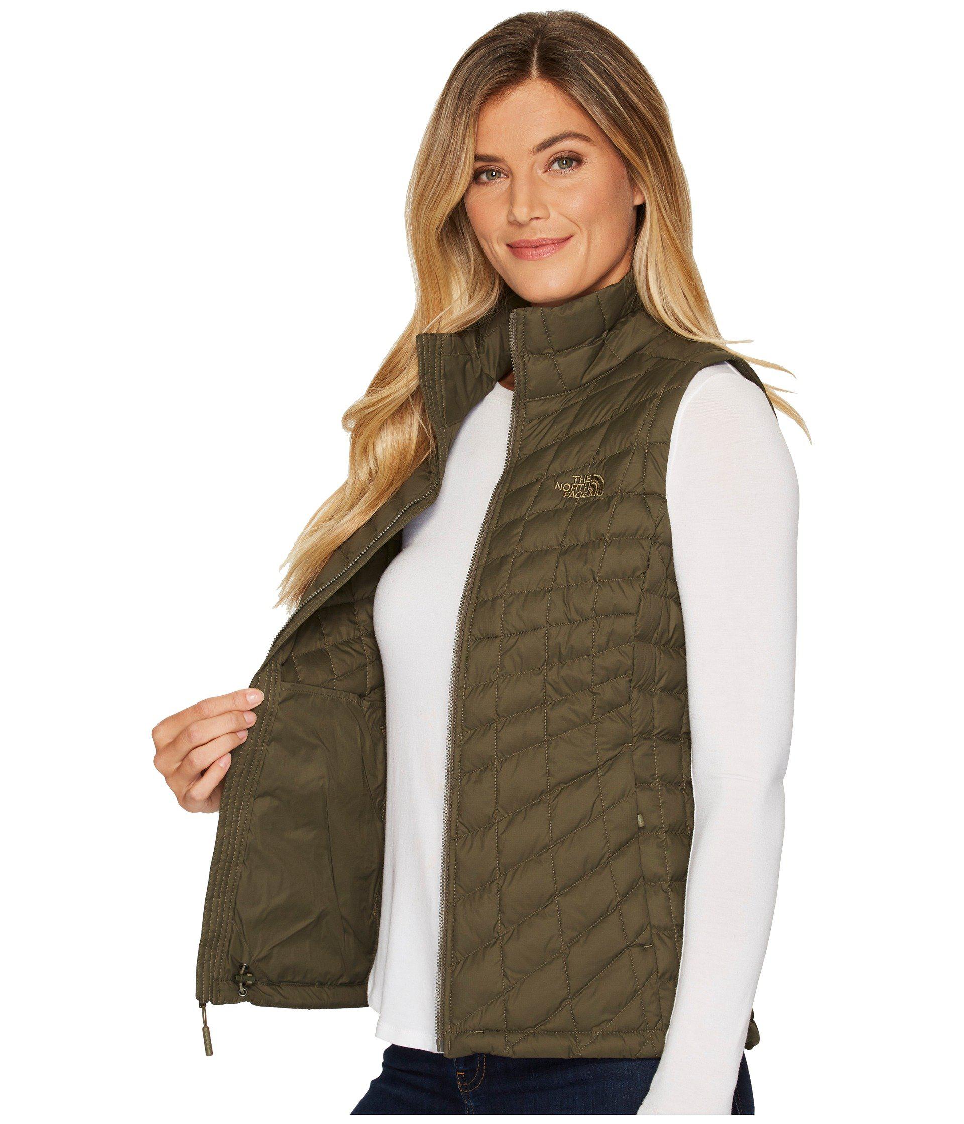 Download The North Face Synthetic Thermoball Vest in Green - Lyst