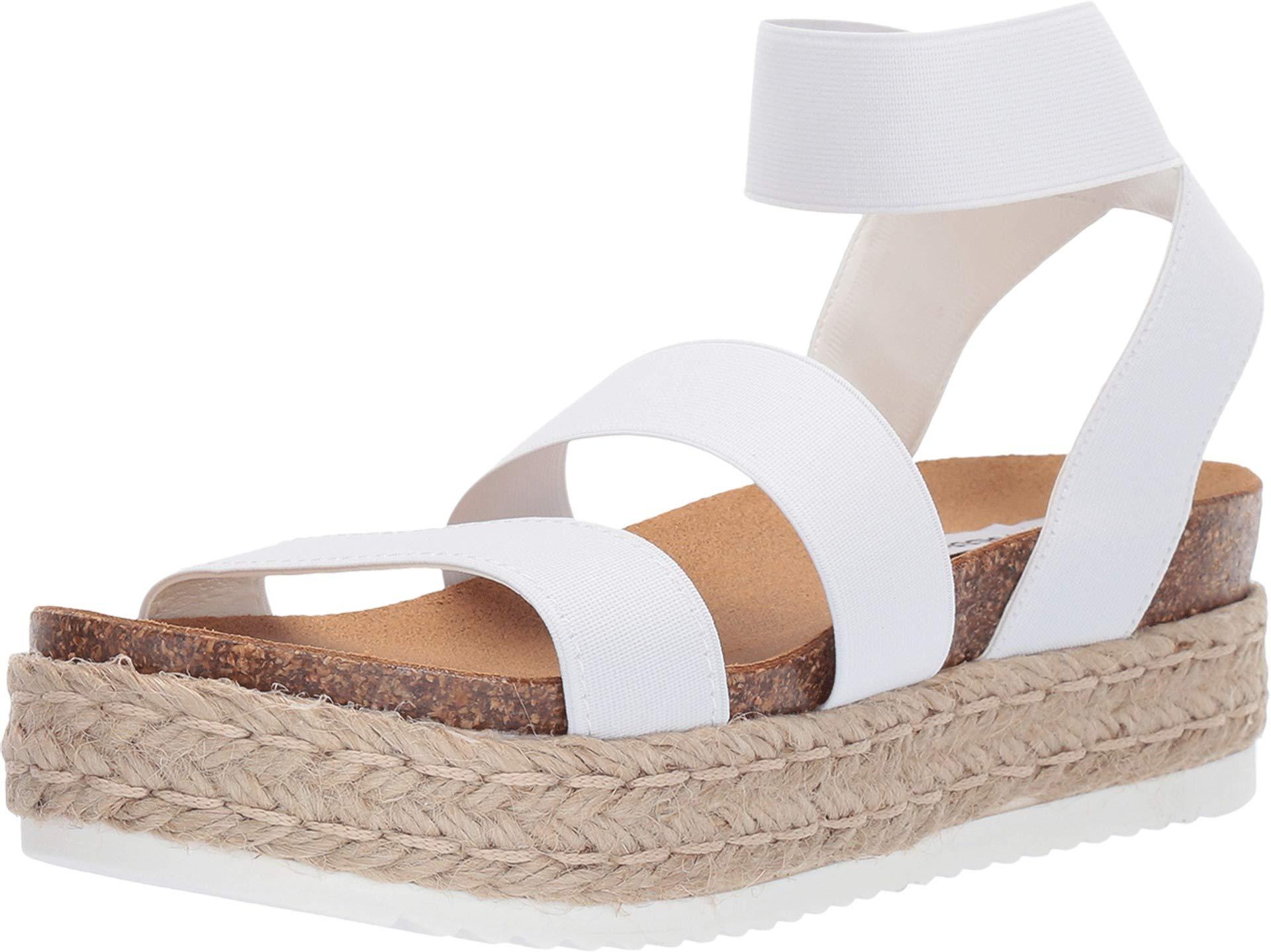 Steve Madden Kimmie Sandal White | Lyst