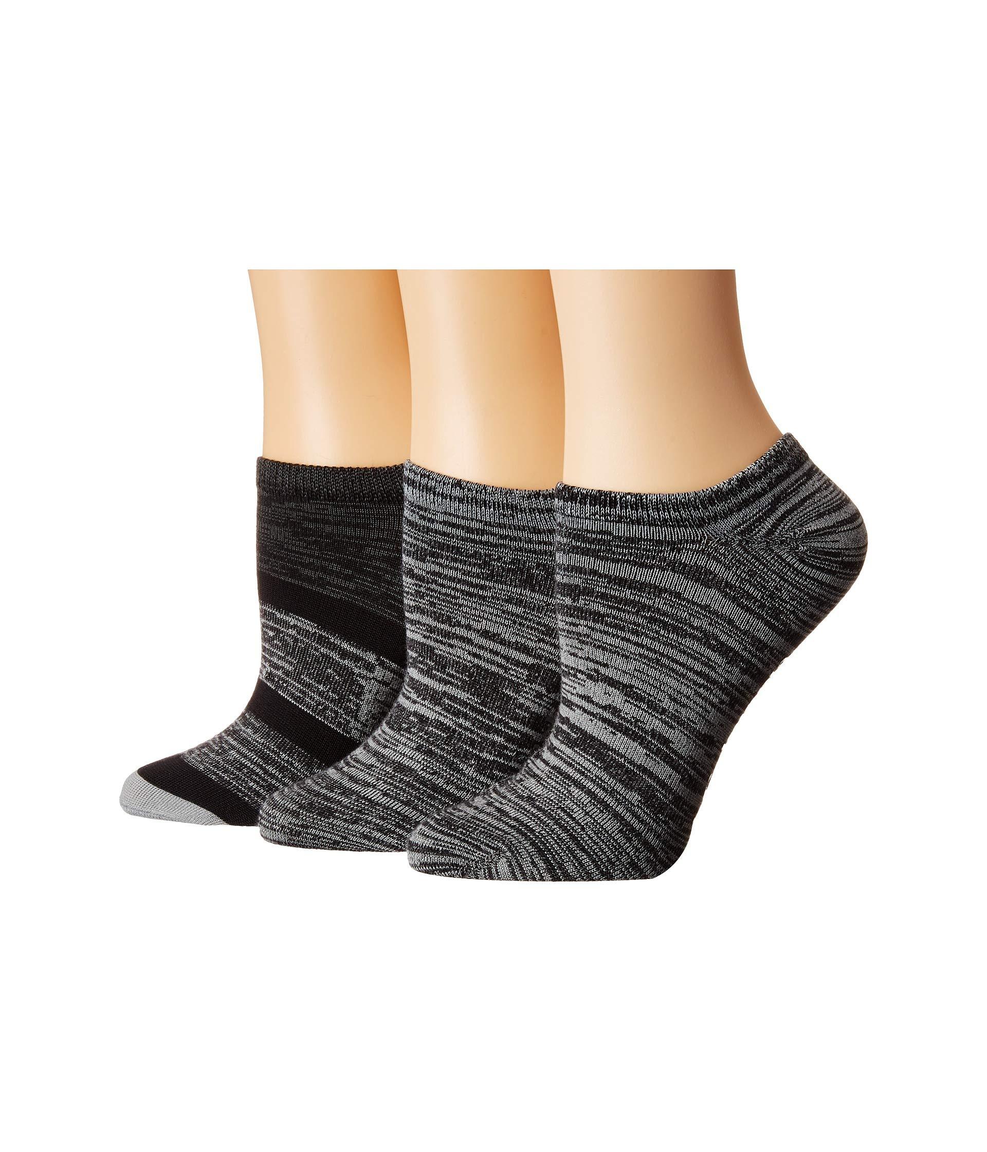 Columbia No Show Bootie Sock in Black Lyst