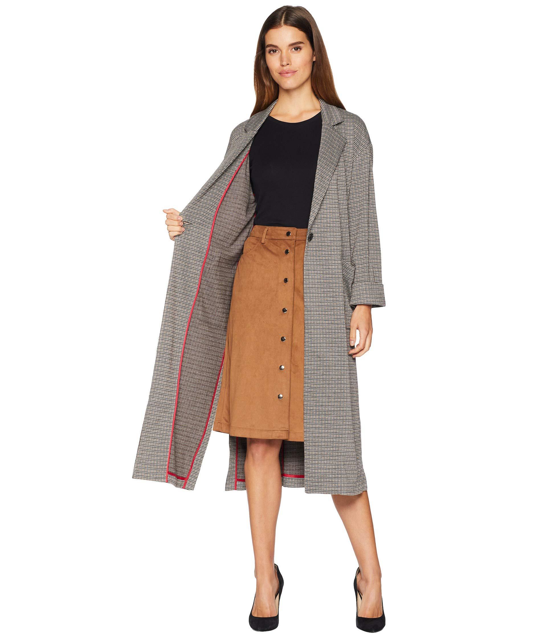 tailored duster coat