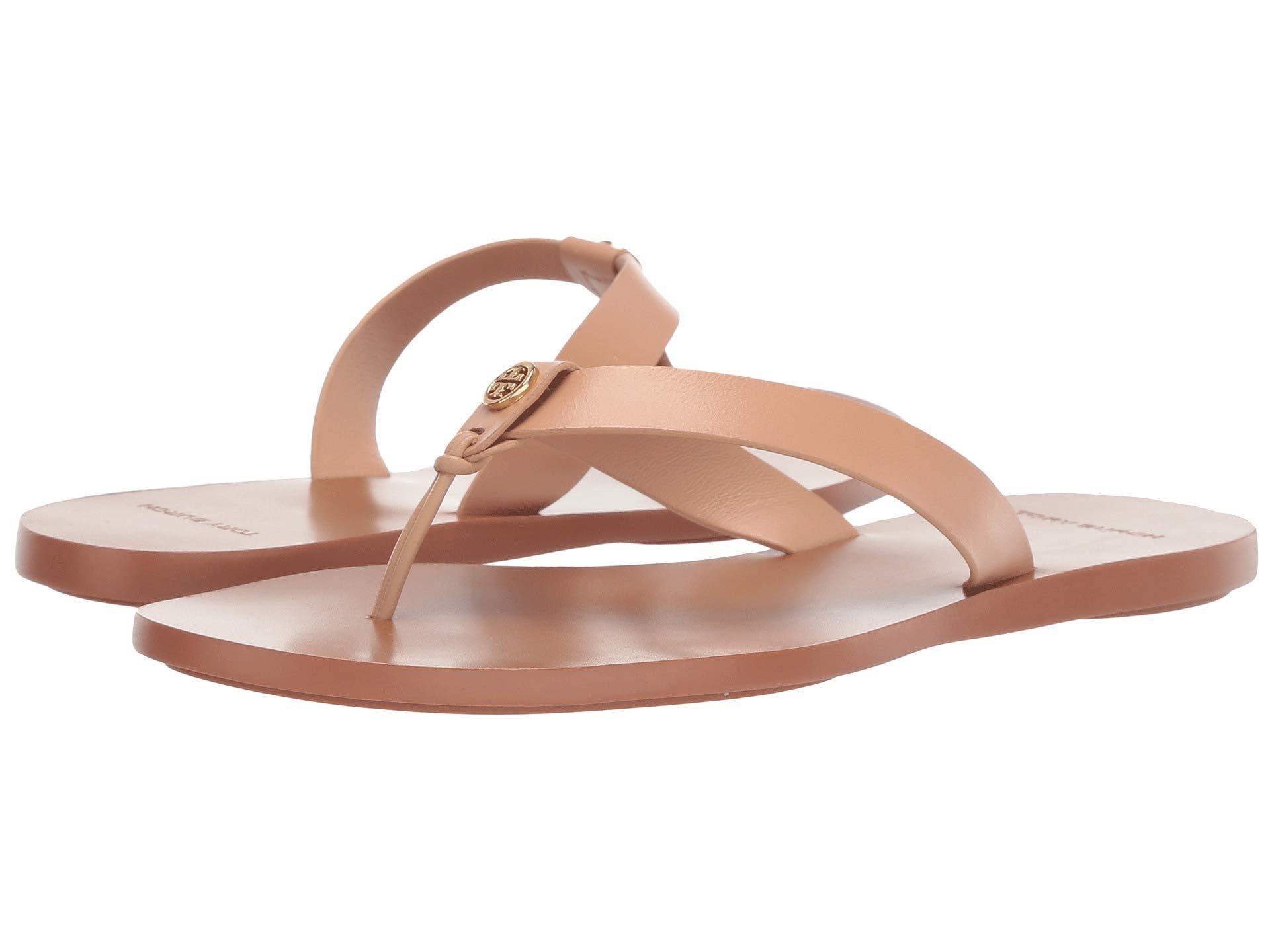 Tory Burch Leather Manon Thong Sandal - Lyst