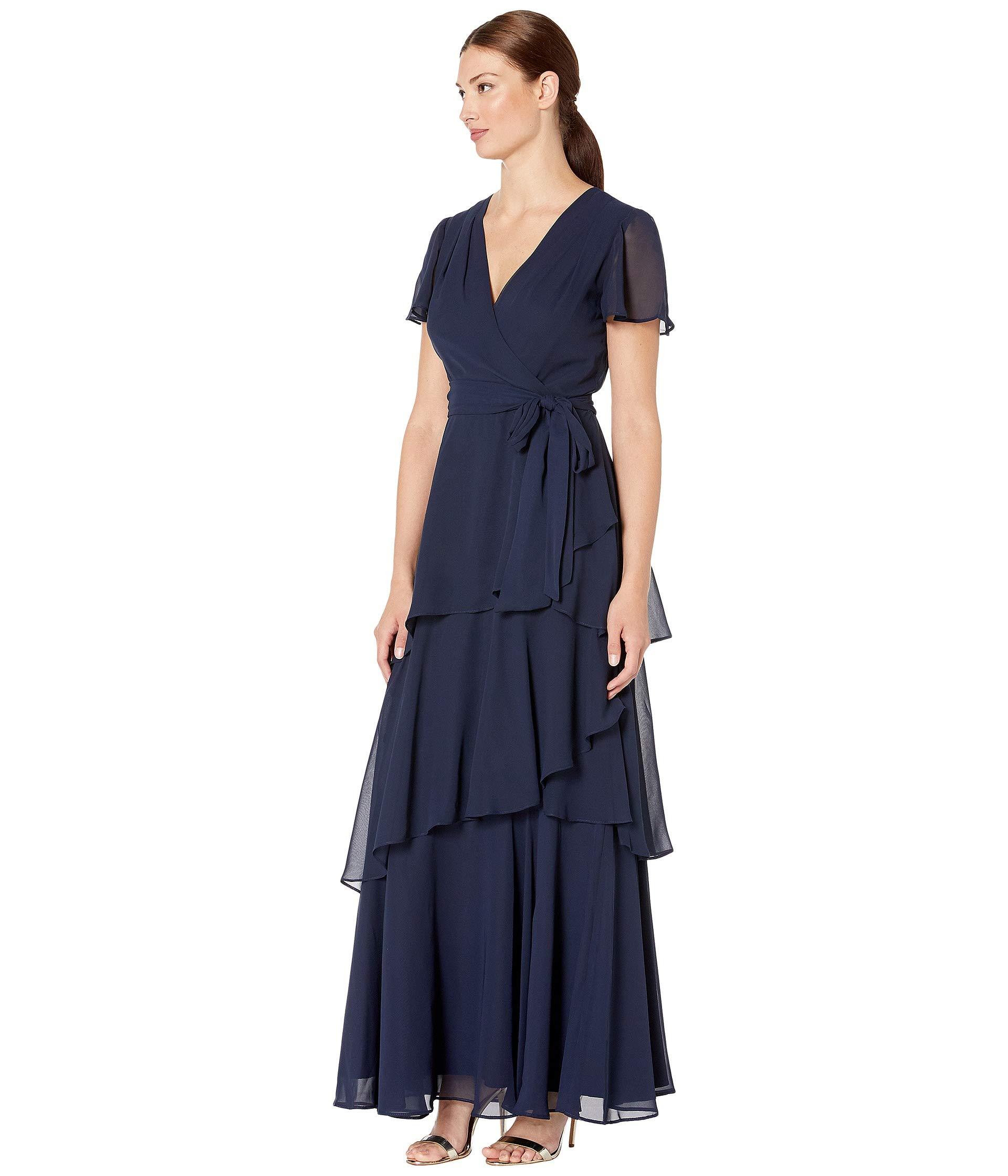 flutter sleeve chiffon