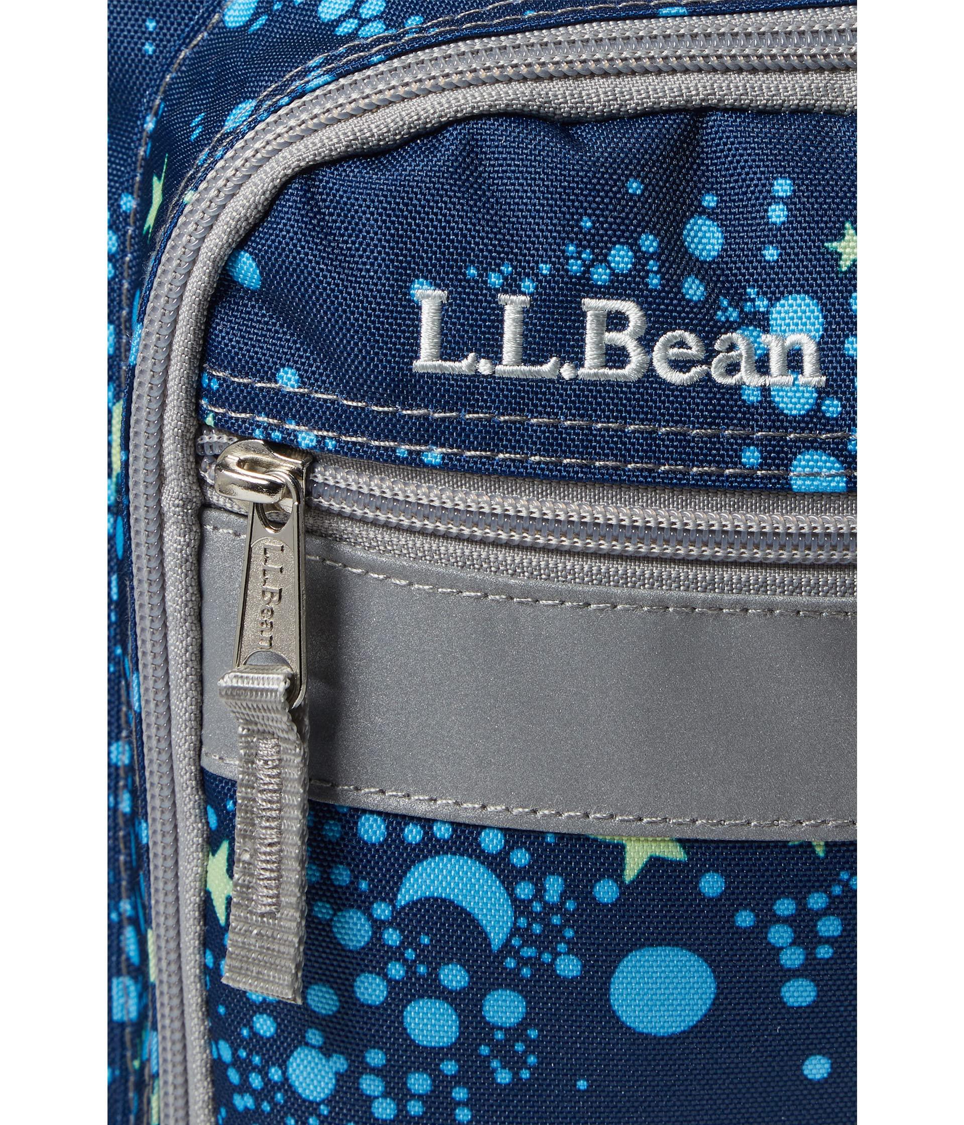 L.L. Bean Kids Original Backpack Print in Blue