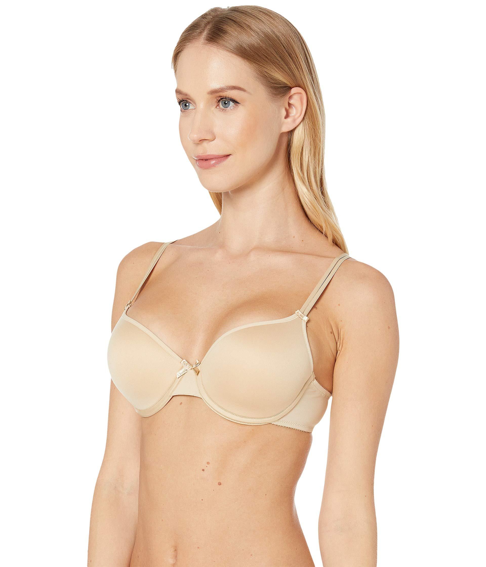 Chantelle Synthetic Basic Invisible Smooth Custom Fit Bra in Beige