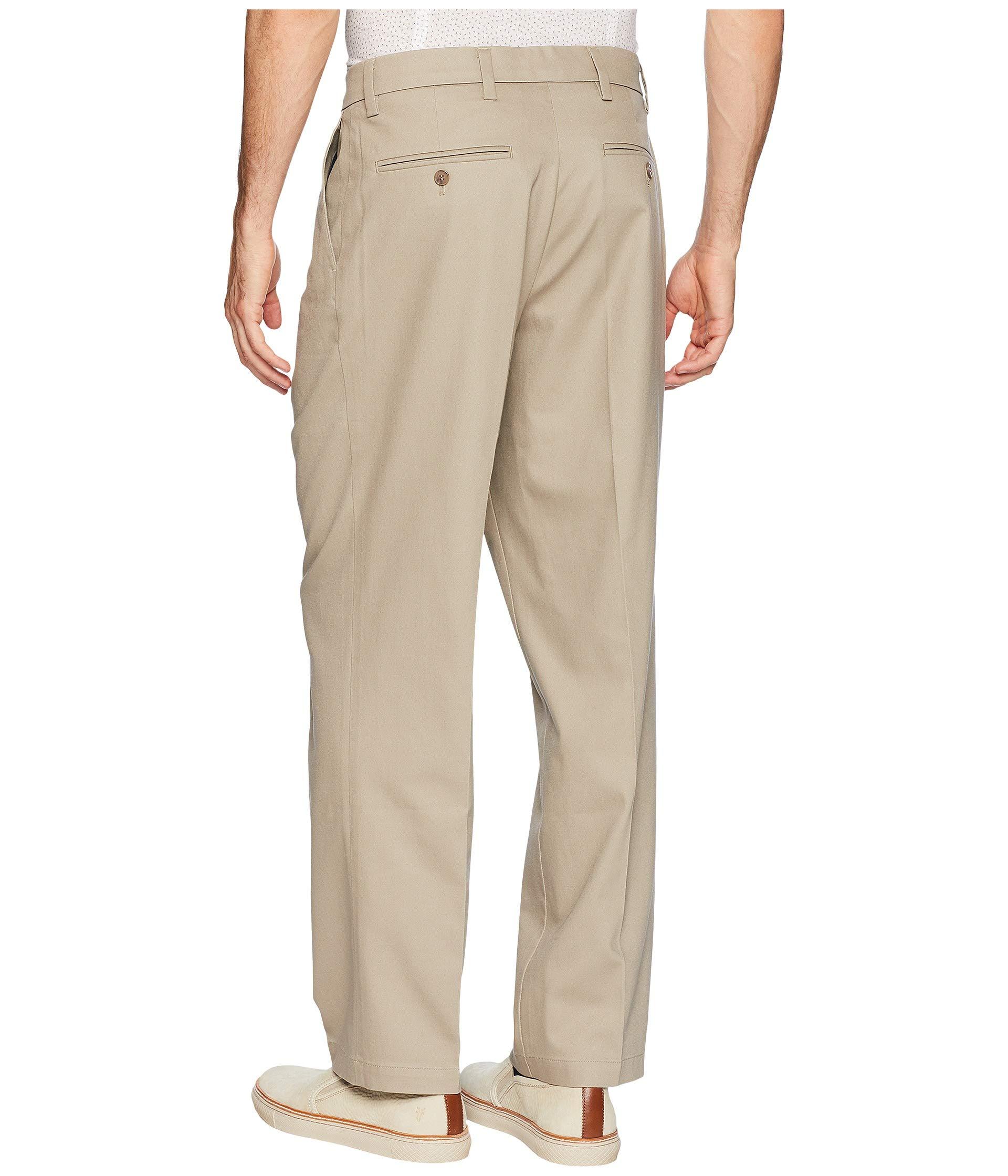 dockers relaxed fit pleated pants