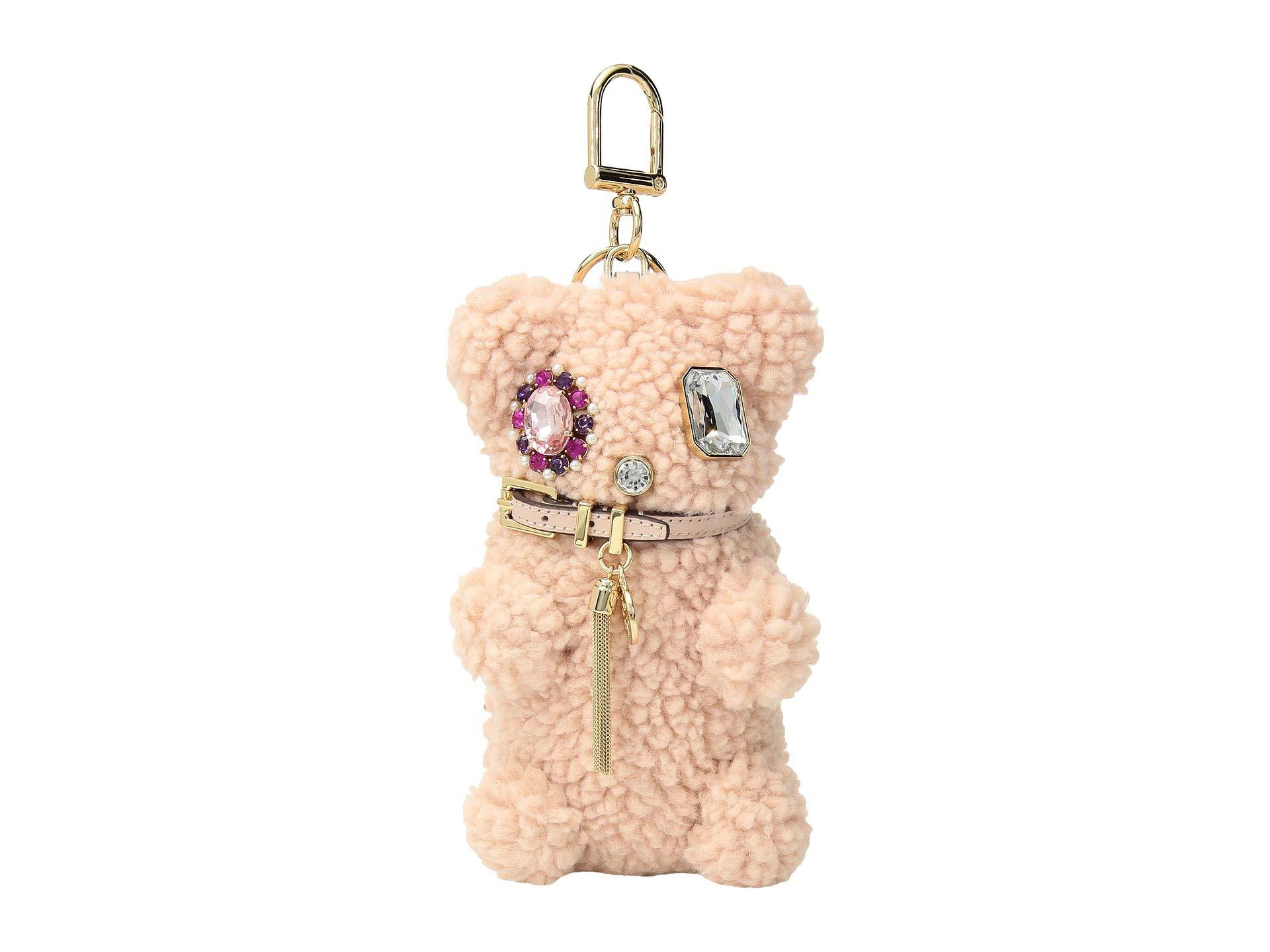 tory burch bear keychain