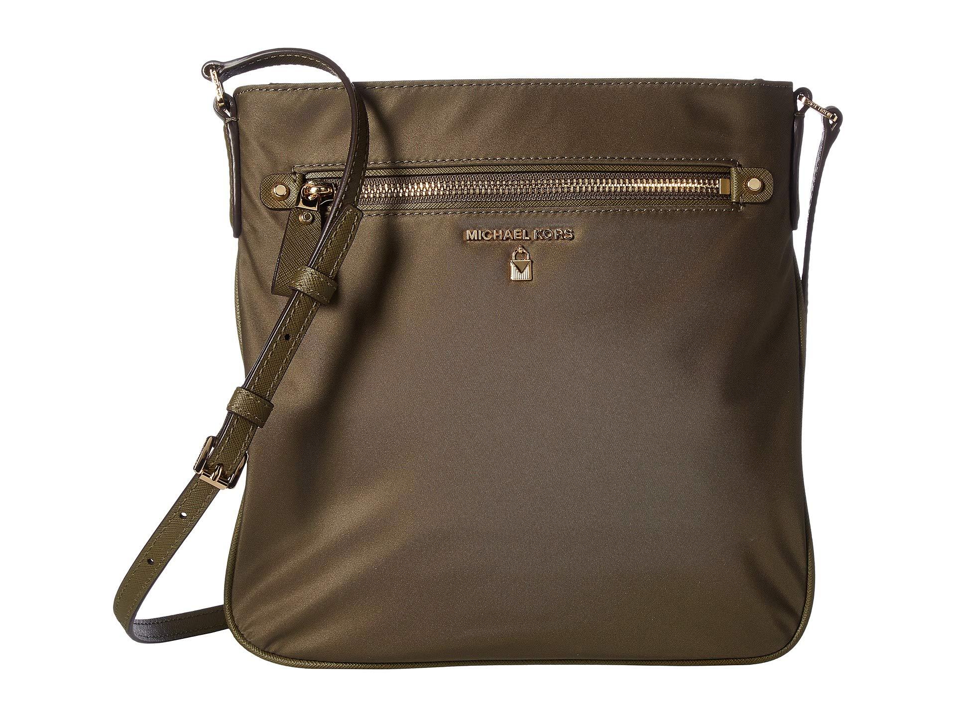 Large Nylon Gabardine Crossbody Bag IUCN Water