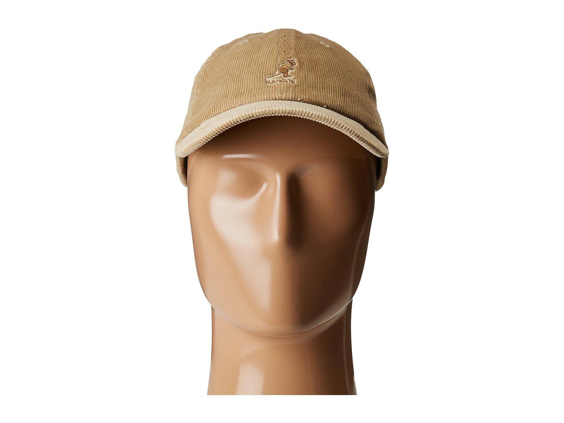 kangol cord baseball cap