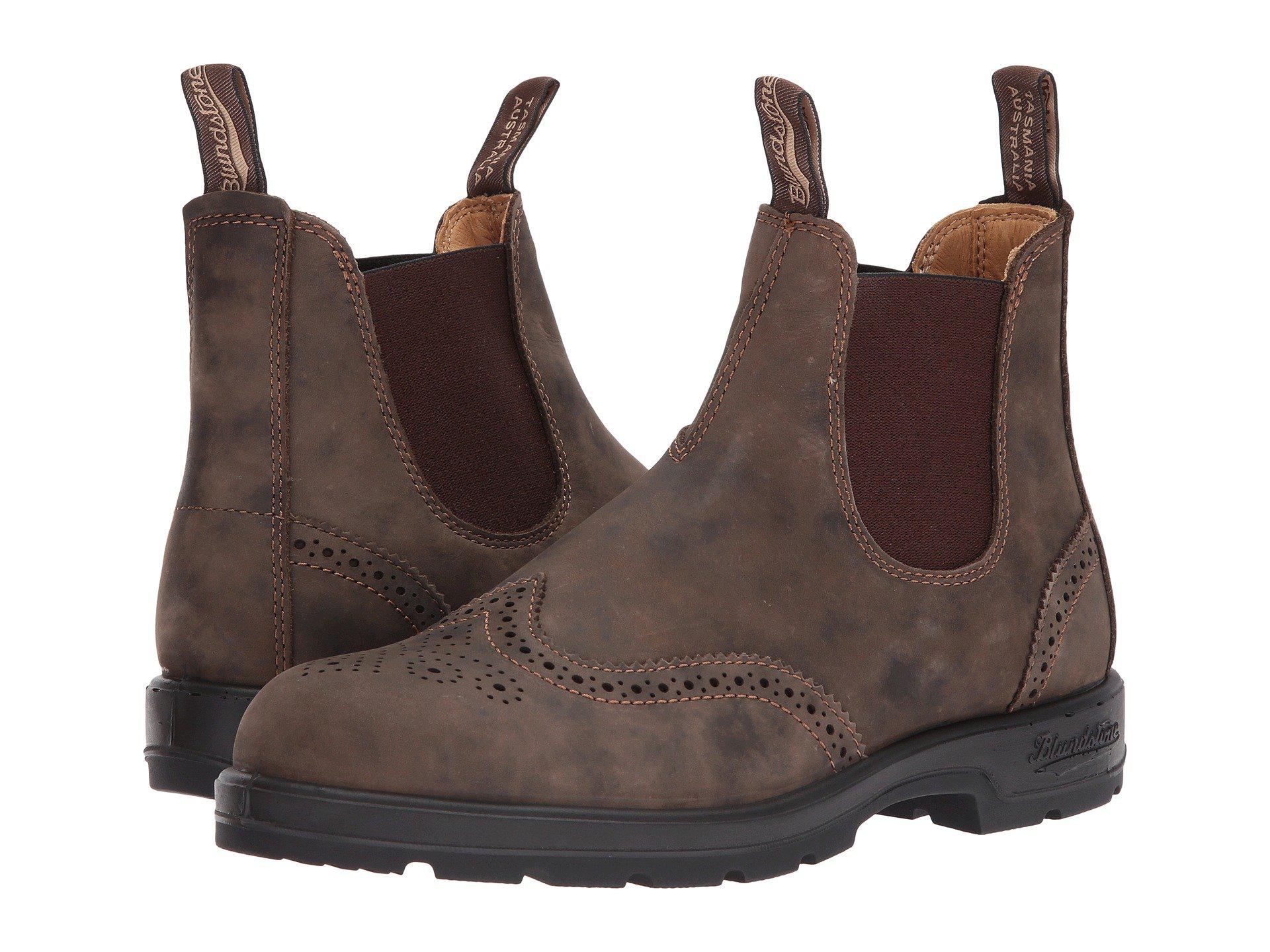 Blundstone Bl1471 (rustic Brown Brogue) Boots for Men | Lyst
