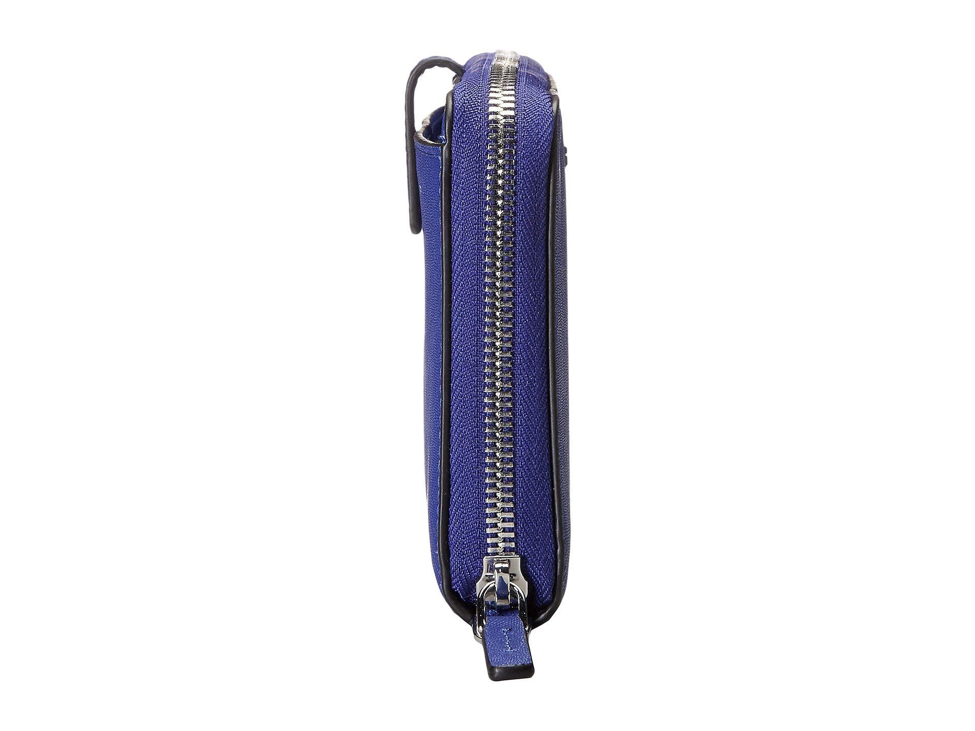 Tumi Leather Belden Travel Wallet in Blue Lyst