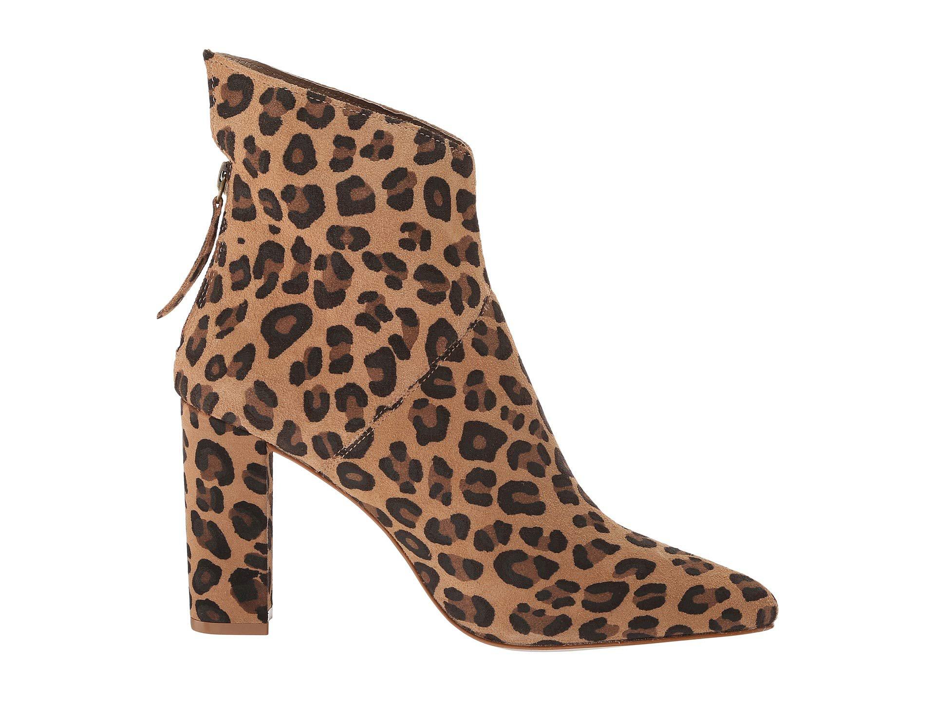 matisse tinsel bootie leopard