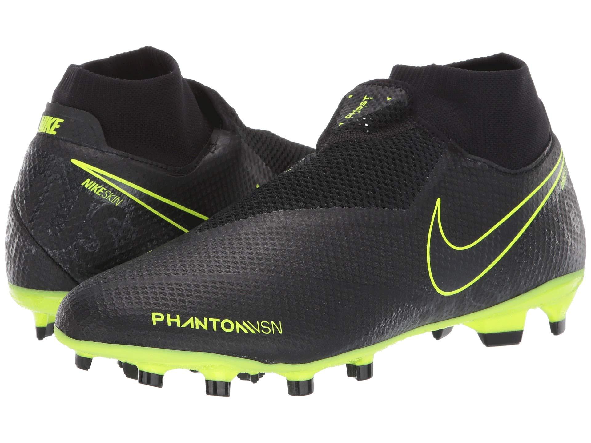 nike phantom black and white