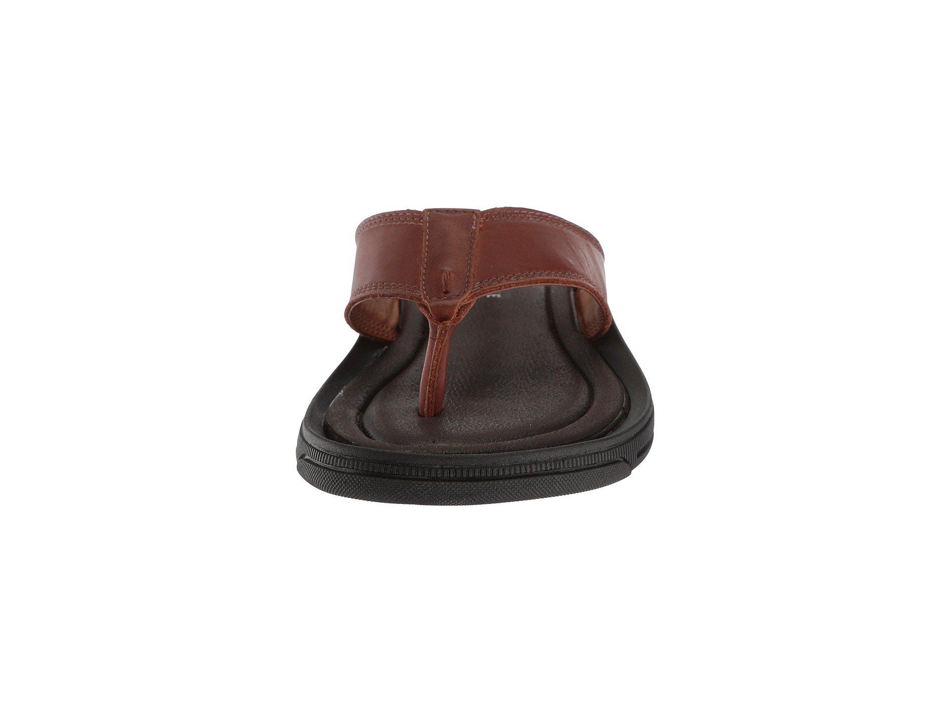 Cole Leather Yard Sandal B (cognac) Men's Sandals in Brown for
