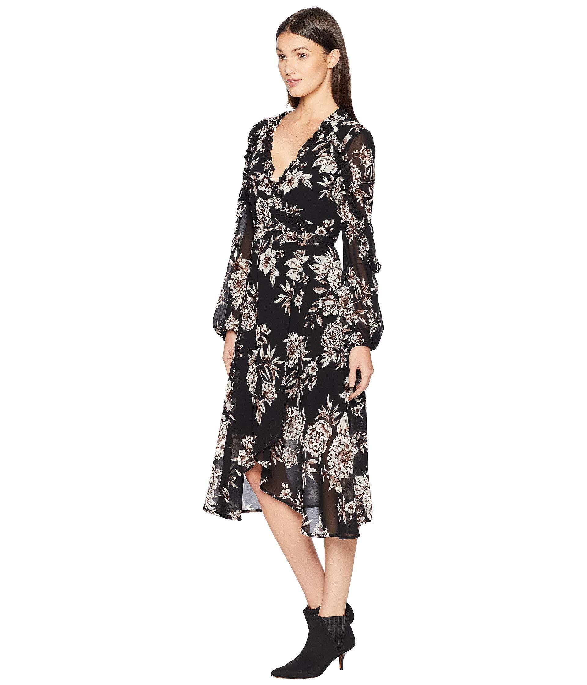 romantic wrap dress