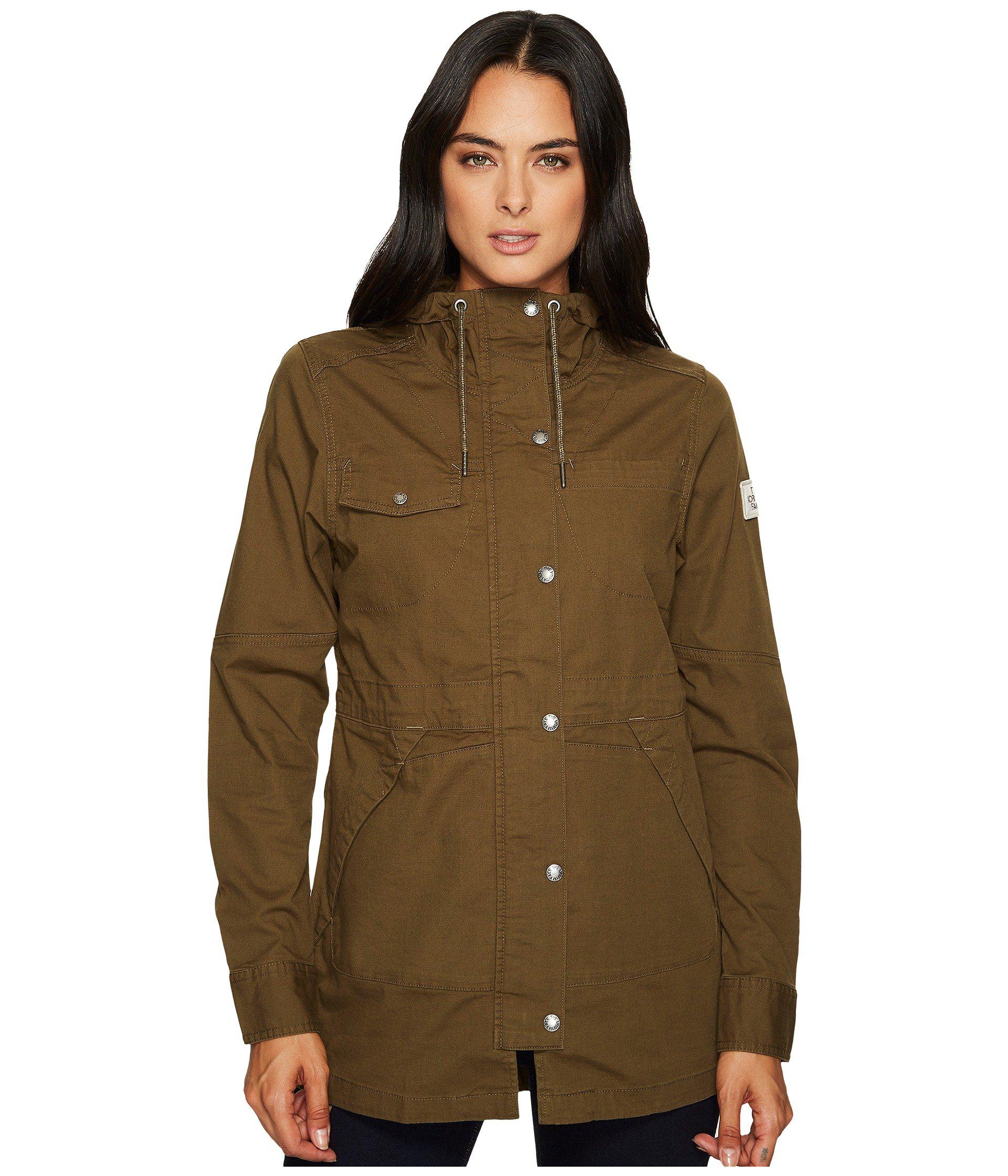 The North Face Utility Jacket sardenia Green Women s Coat Lyst