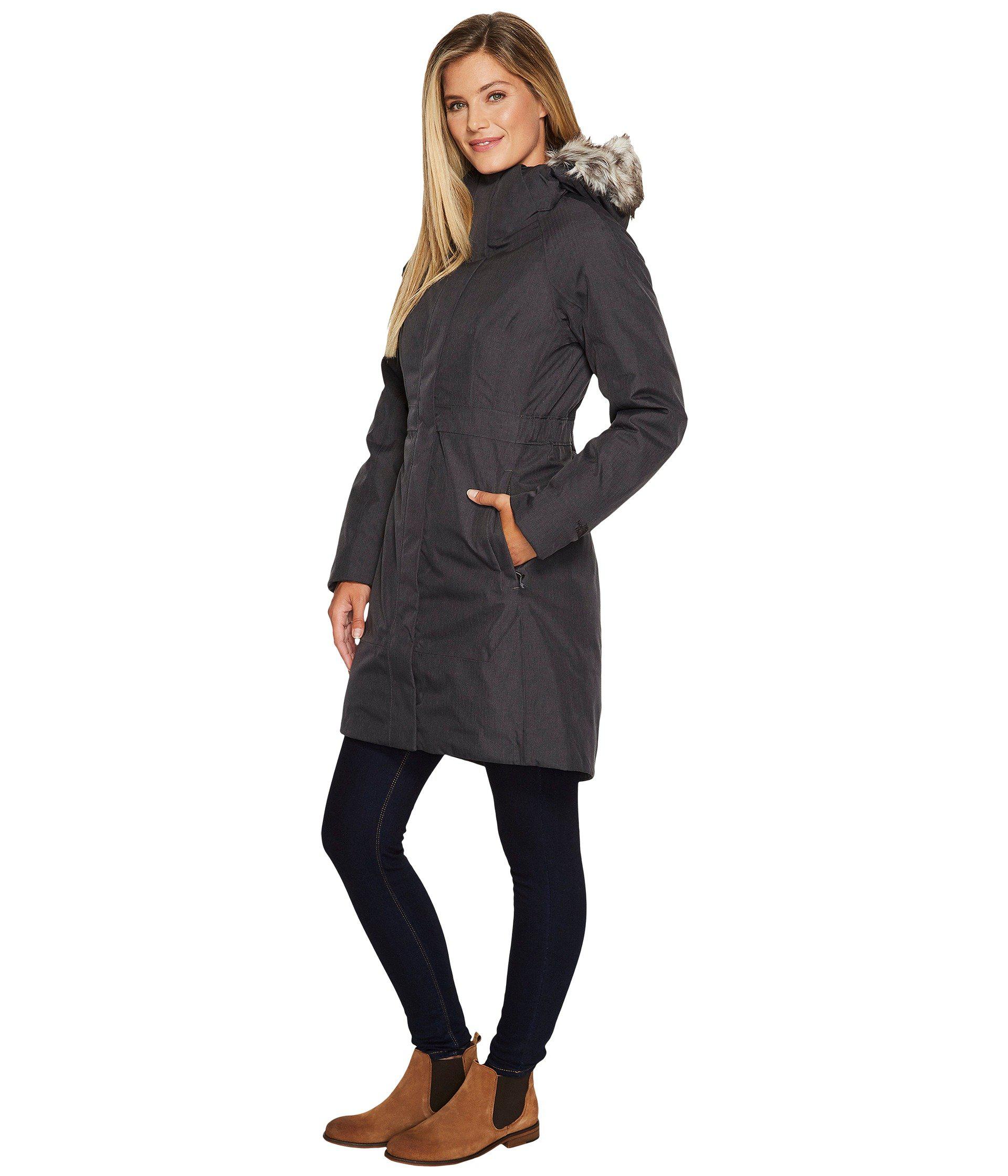 north face arctic parka grey