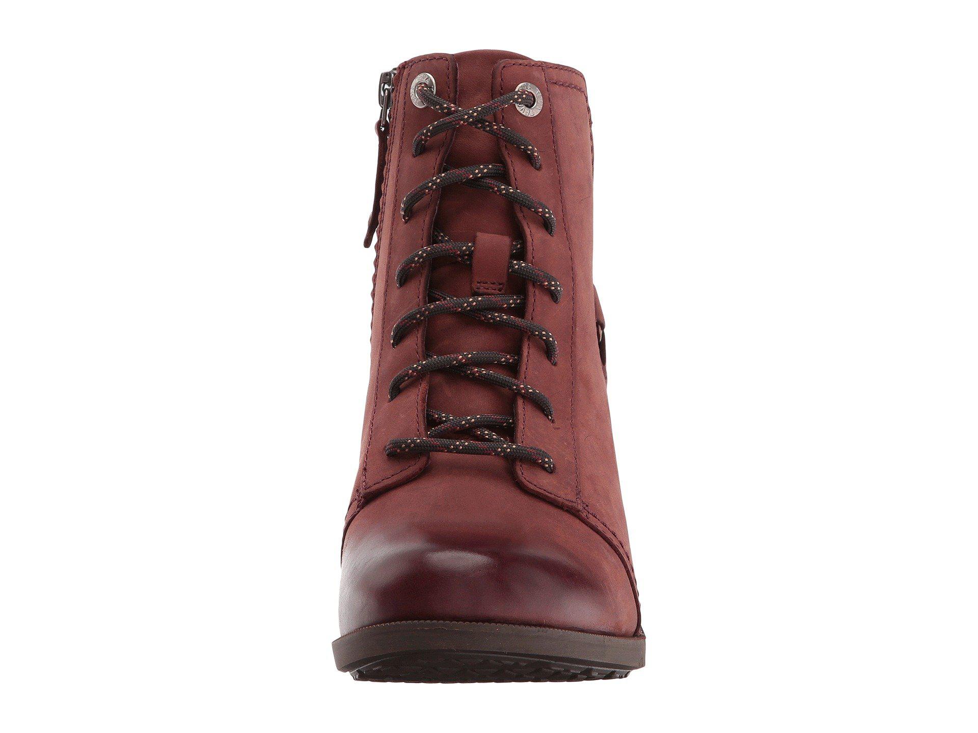 teva foxy lace up boot