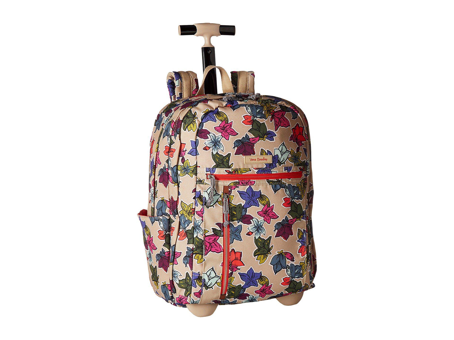 vera bradley rolling backpack