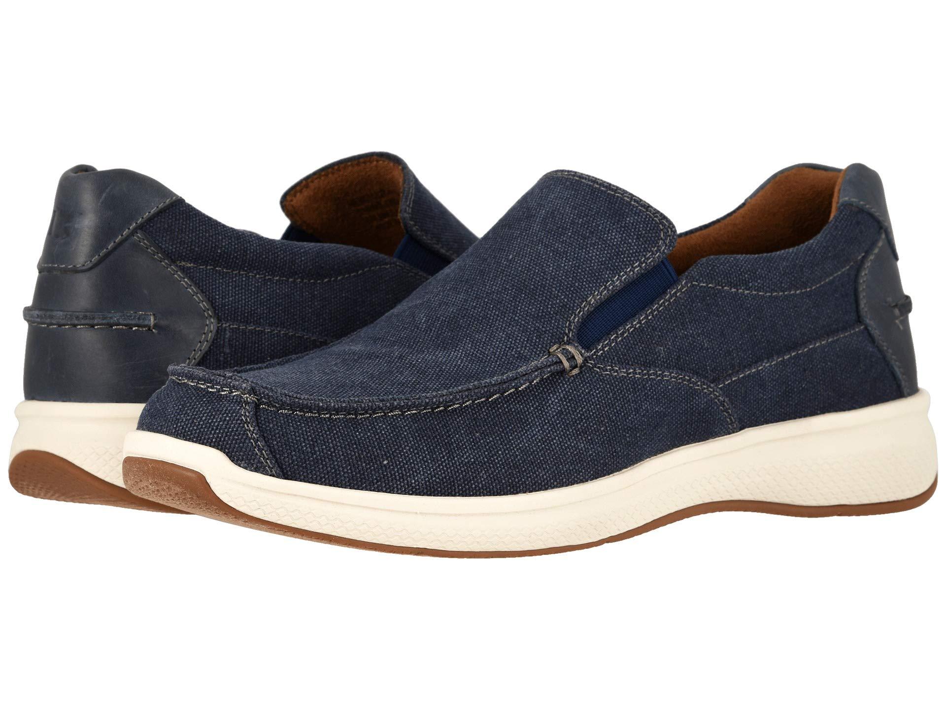 florsheim great lakes moc toe slip on